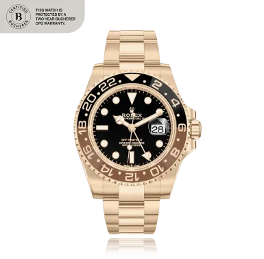 Rolex GMT-Master II 126715 40mm Rose gold Black