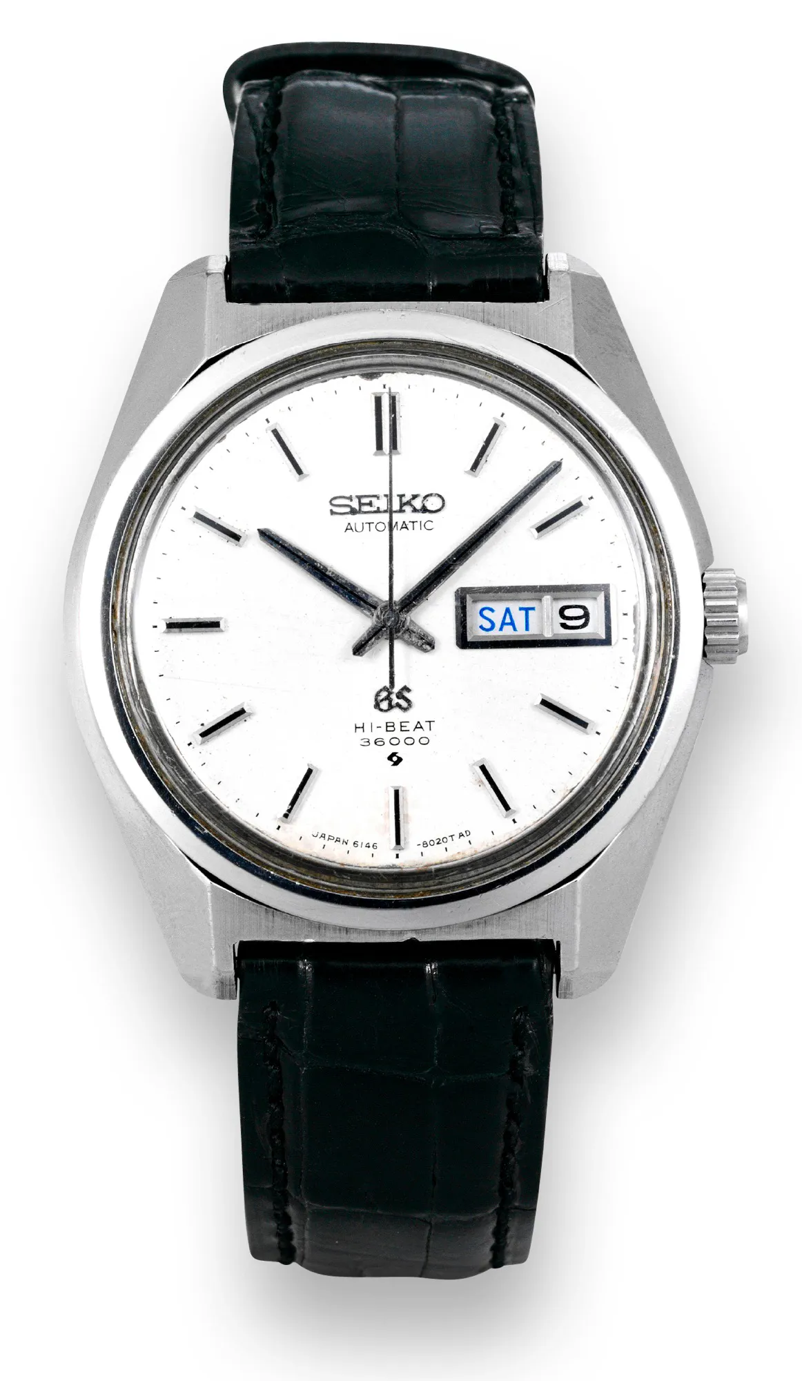 Seiko Hi-Beat 37mm Stainless steel Silver