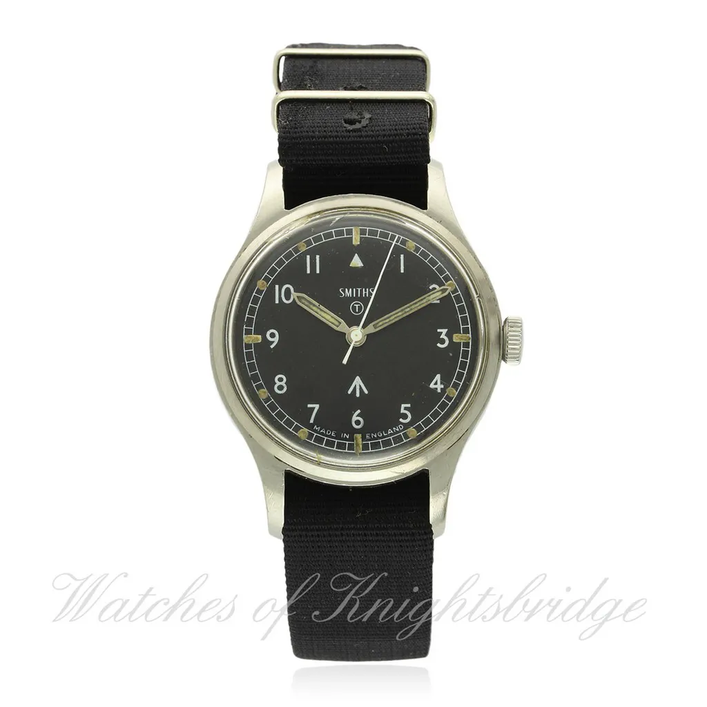 Smiths Gentleman 36mm Stainless steel Black