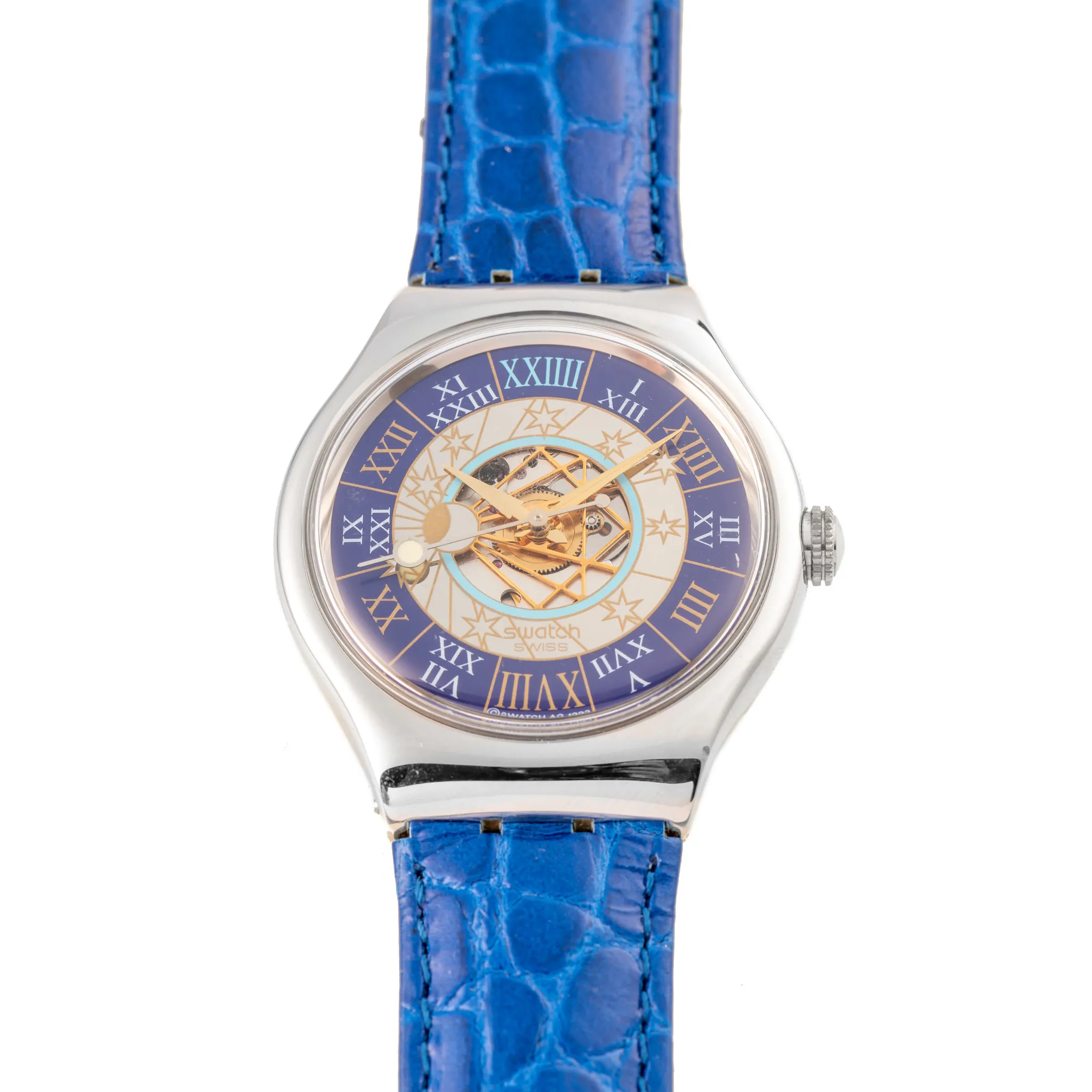 Swatch Trésor Magique 12636 37mm Platinum Blue