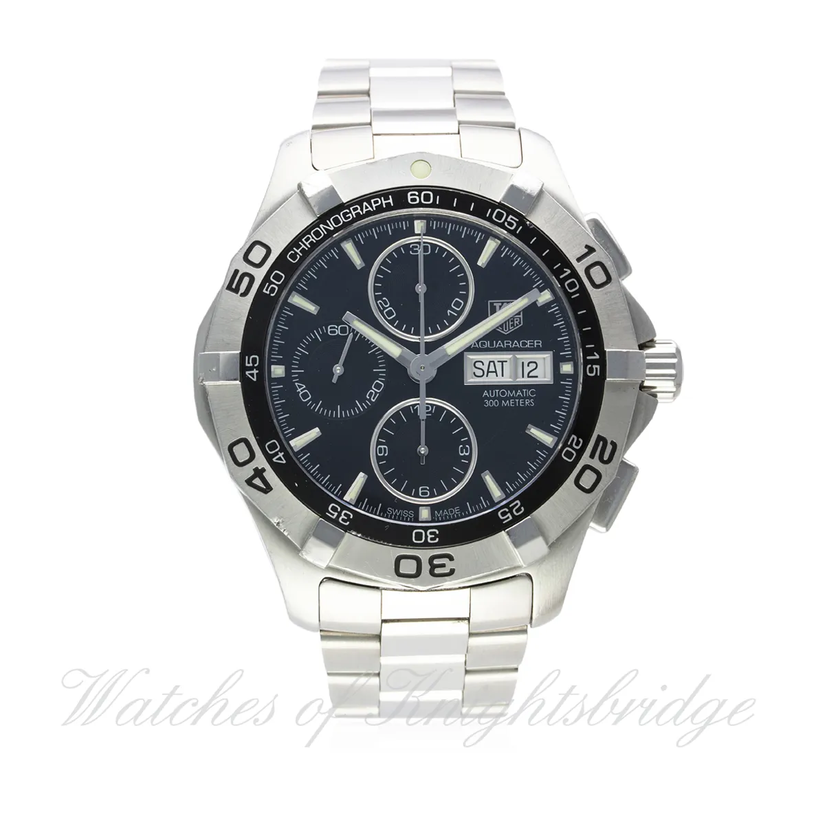 TAG Heuer Aquaracer CAF2010 44mm Stainless steel Black