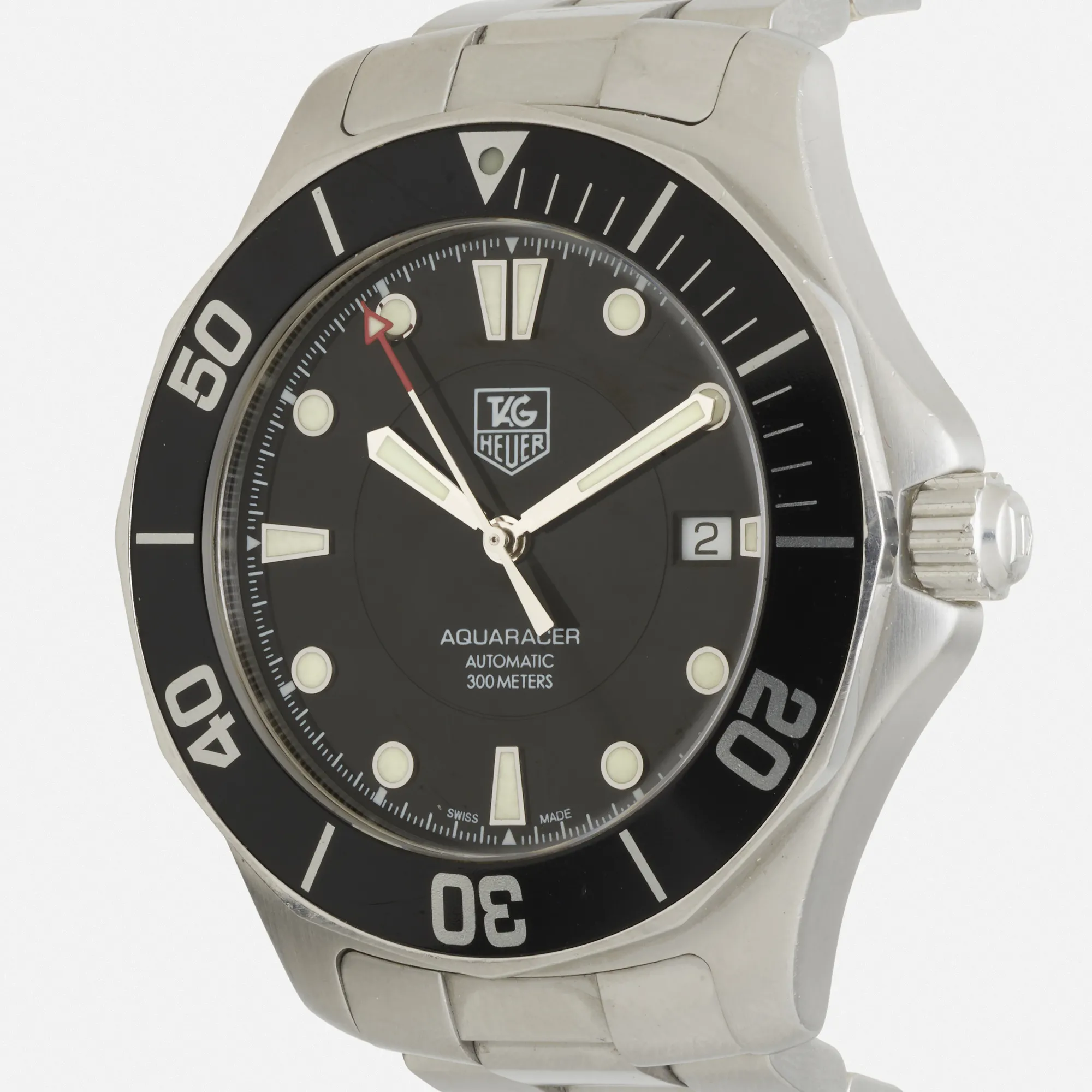 TAG Heuer Aquaracer wab2010 41mm Stainless steel Black 1