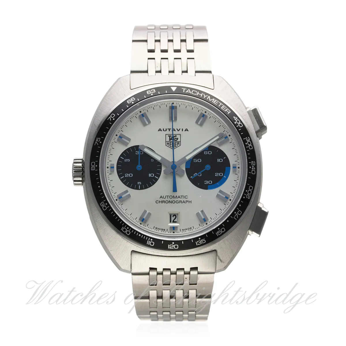 TAG Heuer Autavia CY2110 43mm Stainless steel Silver