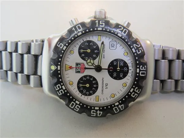 TAG Heuer CA1212 R0 37mm Stainless steel White