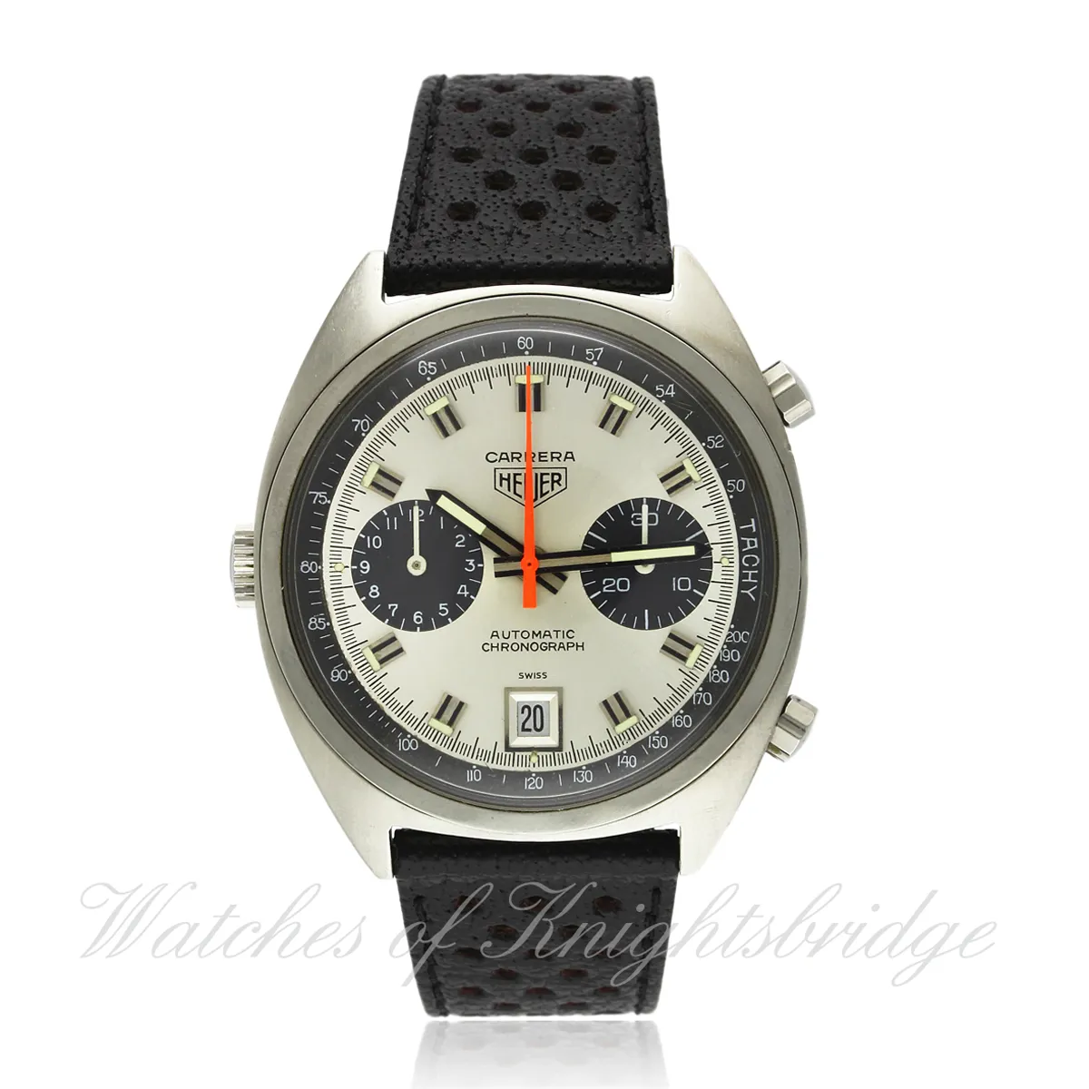 TAG Heuer Carrera 1153 38.5mm Silver Silver