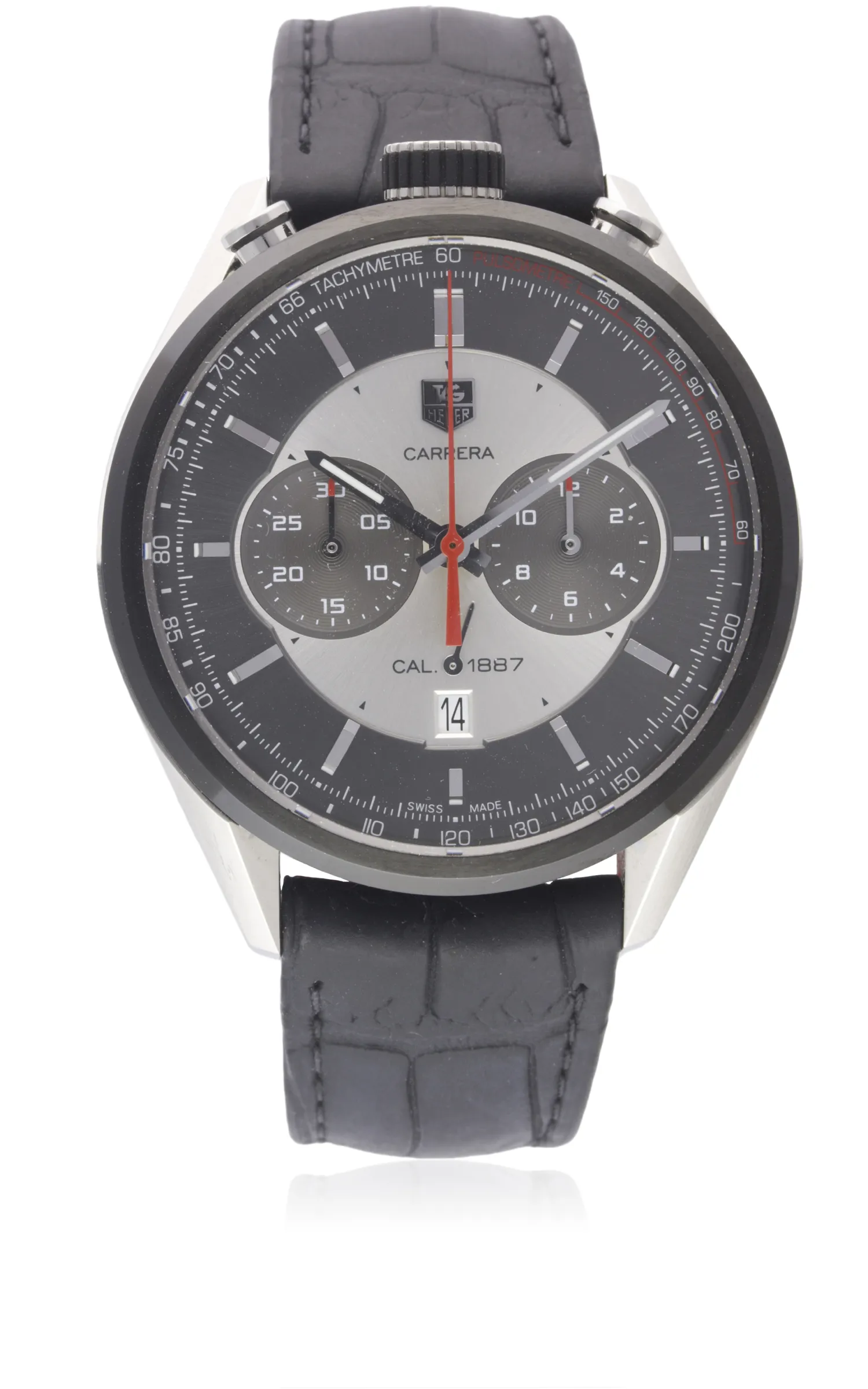 TAG Heuer Carrera Calibre 1887 CAR2C11-0 45mm Stainless steel Silver