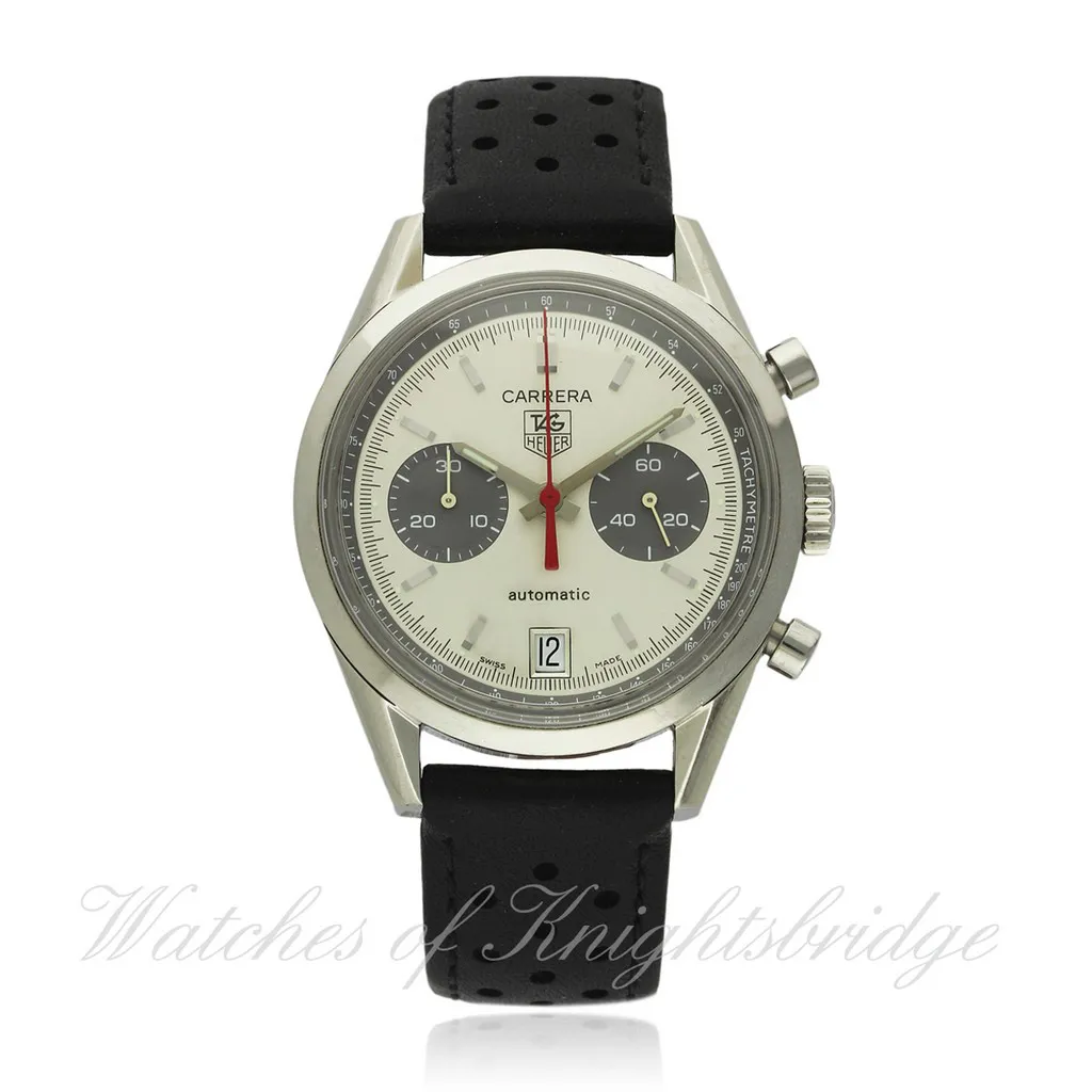 TAG Heuer Carrera CV2117 39mm Stainless steel Grey