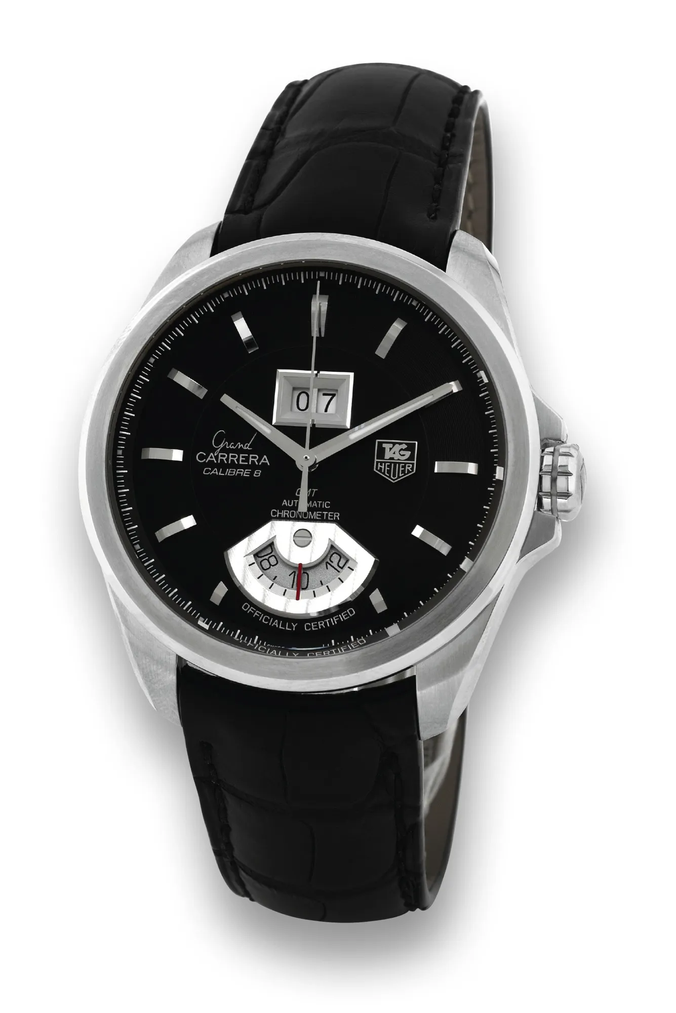 TAG Heuer Carrera 43mm Stainless steel Black