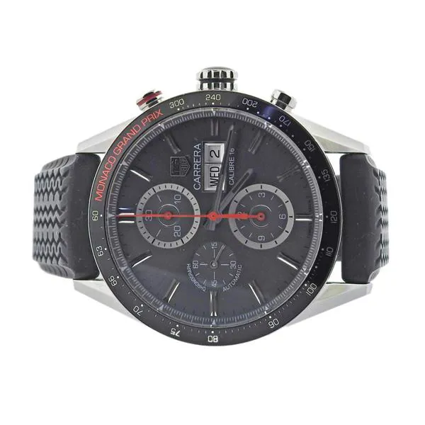 TAG Heuer Carrera CV2A1M 43mm Stainless steel Black