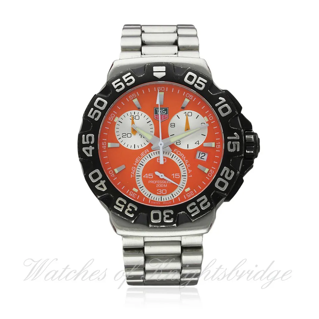 TAG Heuer Formula 1 CAH1113 41mm Stainless steel Silver