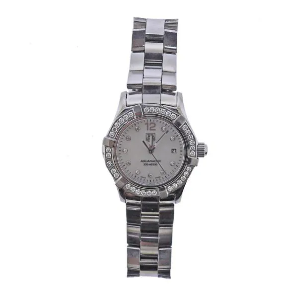 TAG Heuer Aquaracer WAF1416 27mm Stainless steel Mother-of-pearl