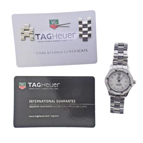 TAG Heuer Aquaracer WAF1416 27mm Stainless steel Mother-of-pearl 2