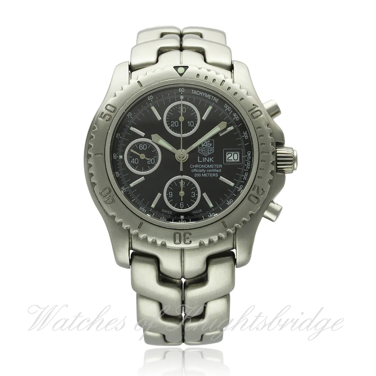 TAG Heuer Link CT5111 41.5mm Stainless steel Black