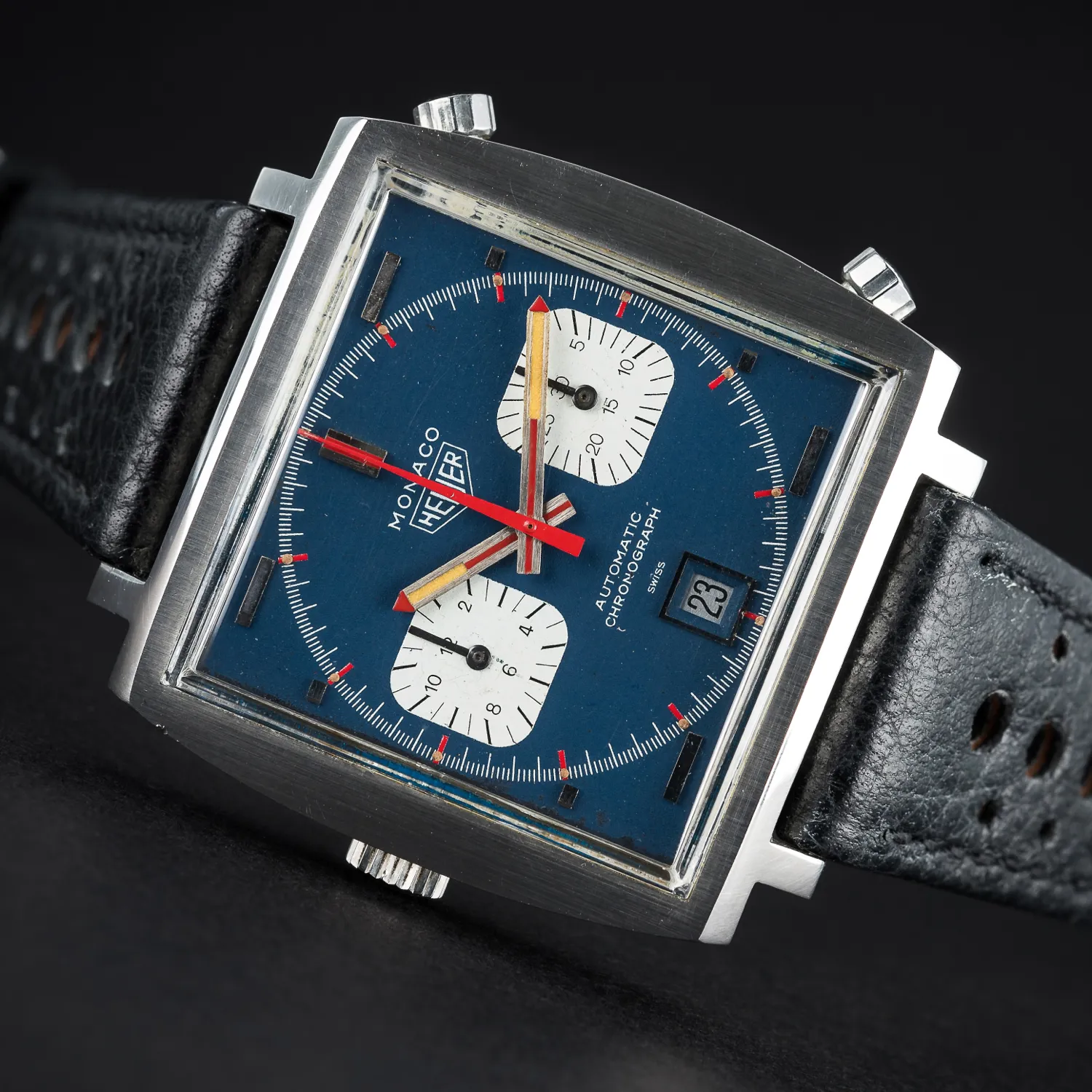 TAG Heuer Monaco 1133 38mm Stainless steel Blue