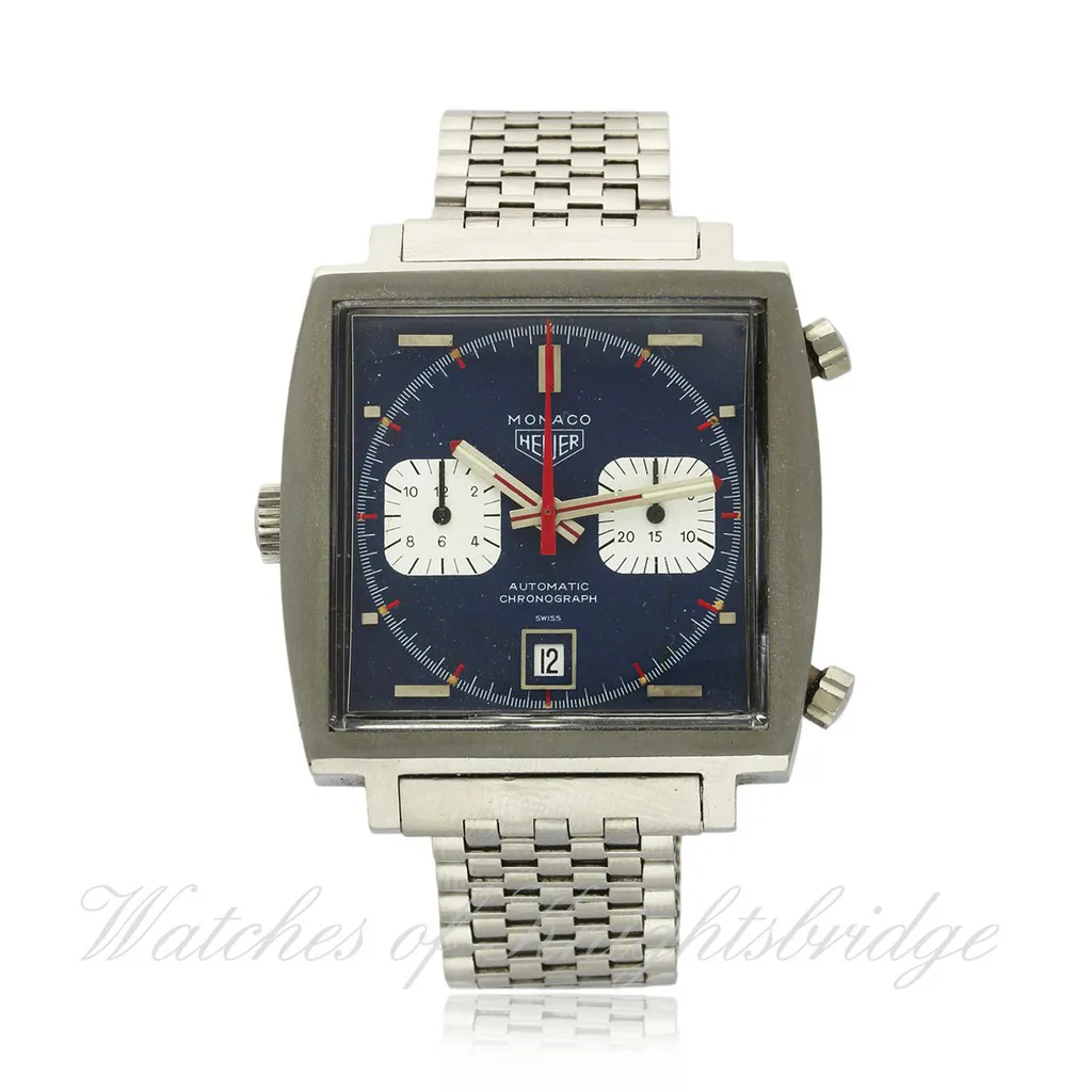 TAG Heuer Monaco 1133 40mm Stainless steel Blue