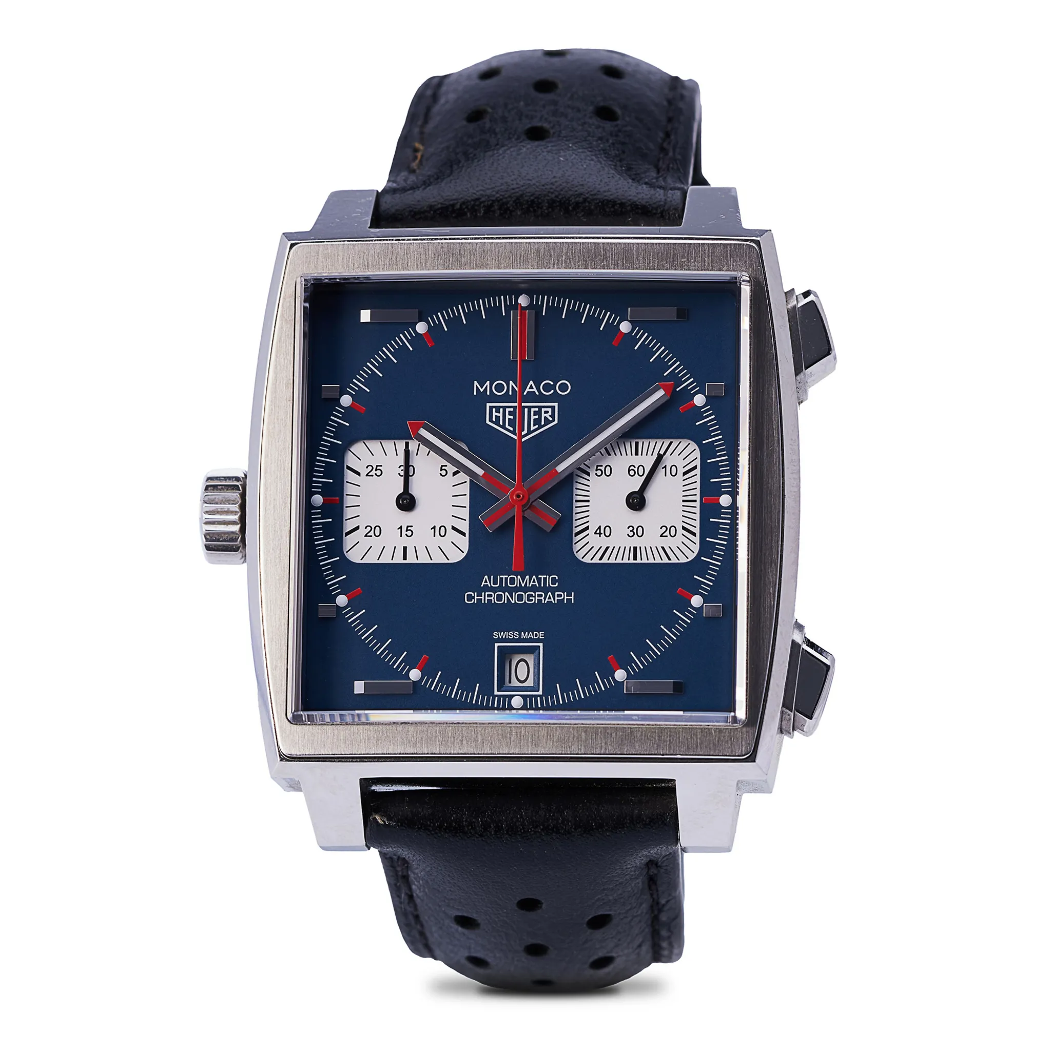 TAG Heuer Monaco Calibre 11 CAW211P.FC6356 40mm Stainless steel Blue