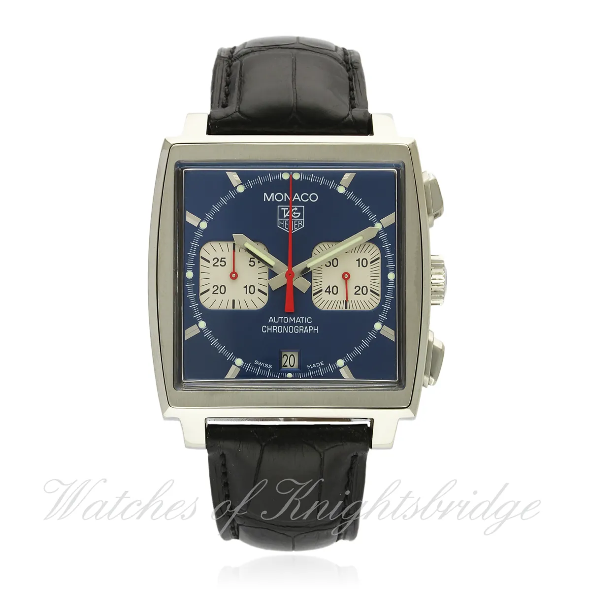 TAG Heuer Monaco CW2113 38.5mm Stainless steel Blue