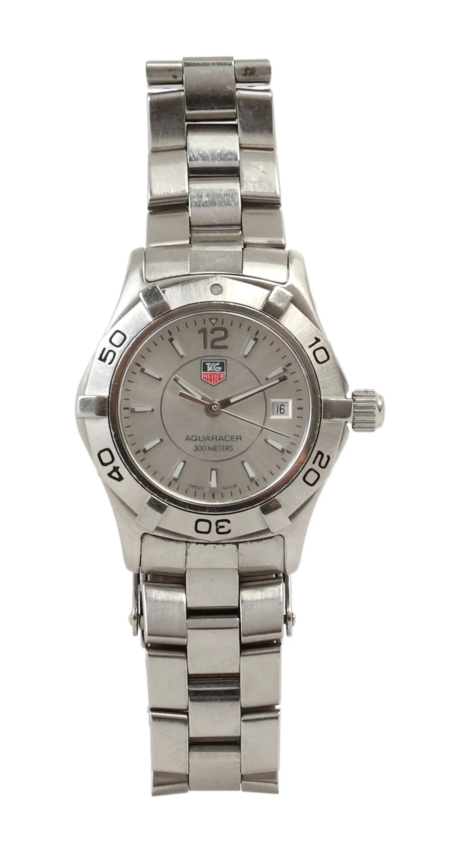 TAG Heuer Aquaracer 27mm Stainless steel Silver
