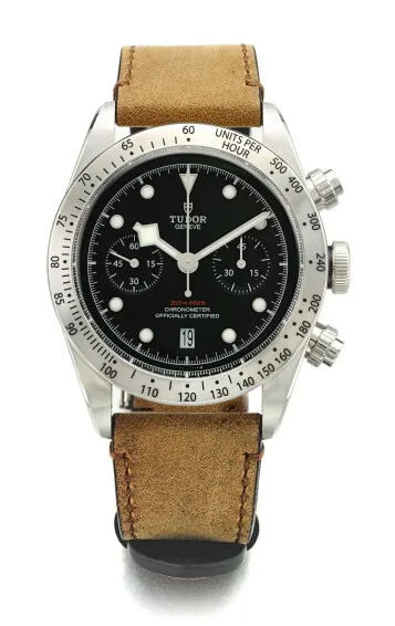 Tudor Black Bay Chronograph 79350 41mm Stainless steel Black