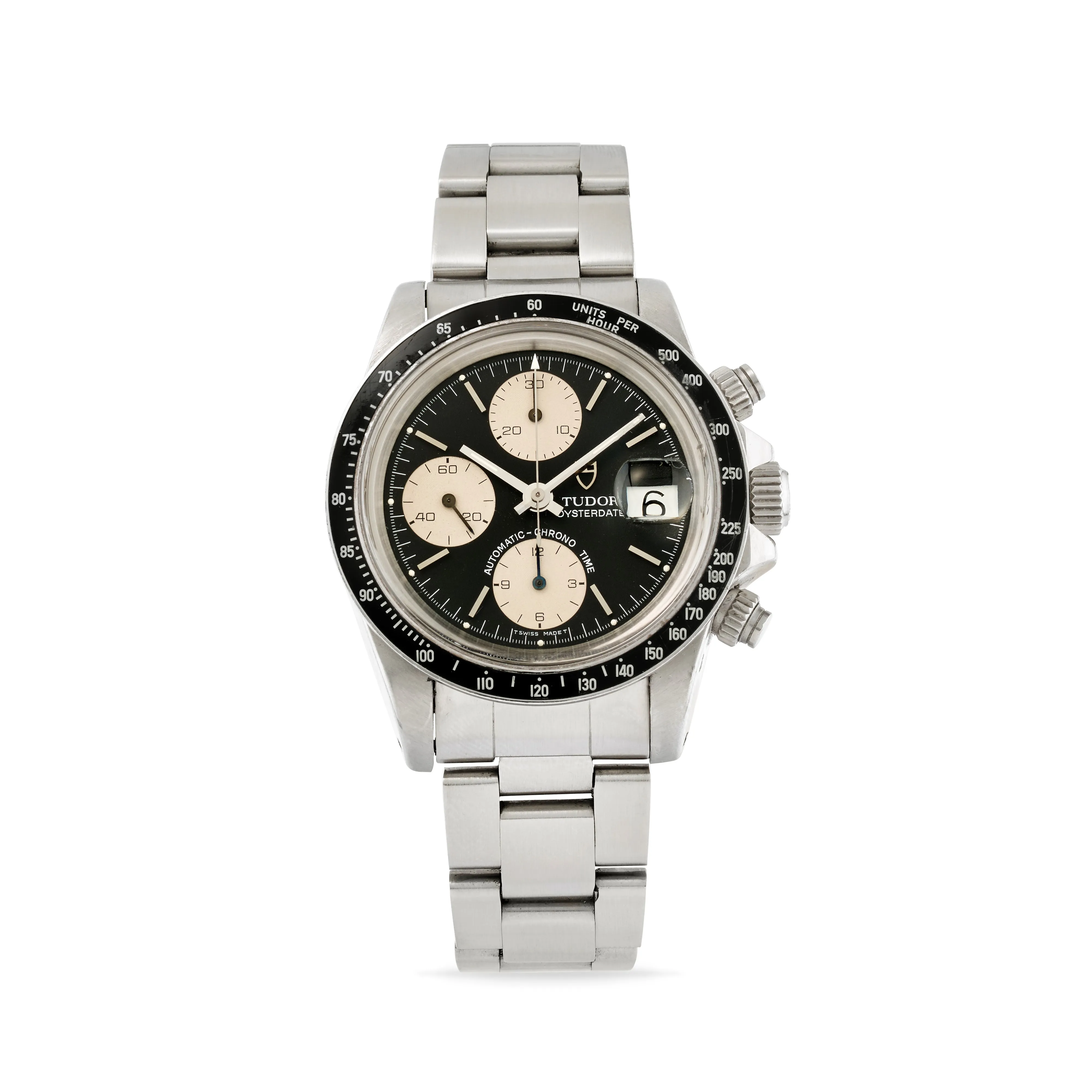 Tudor Big Block 79160 40mm Stainless steel Black