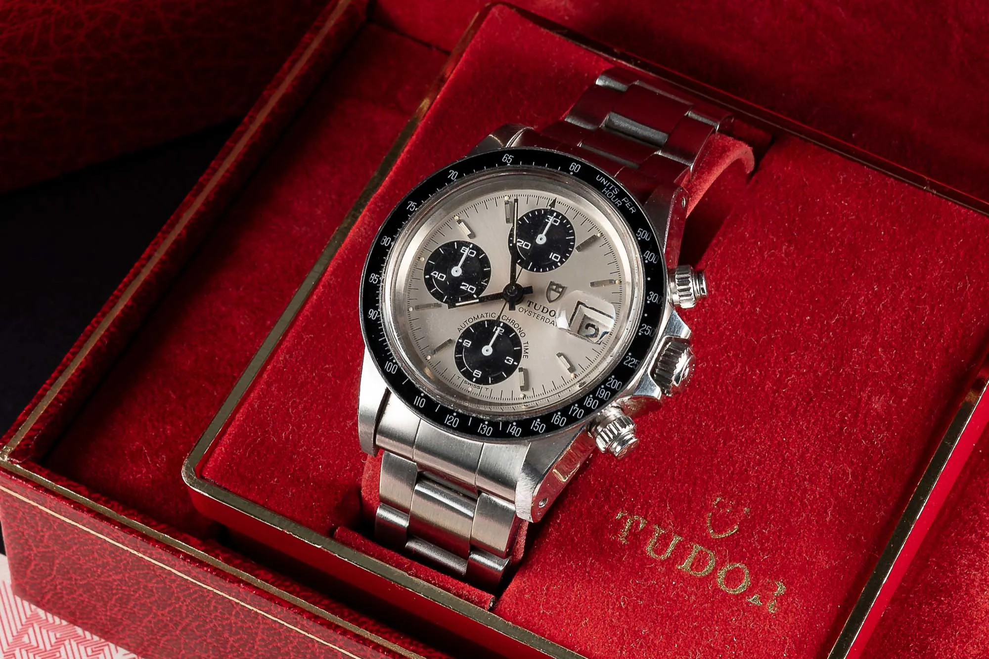 Tudor Big Block 94200 40mm Stainless steel Panda 1