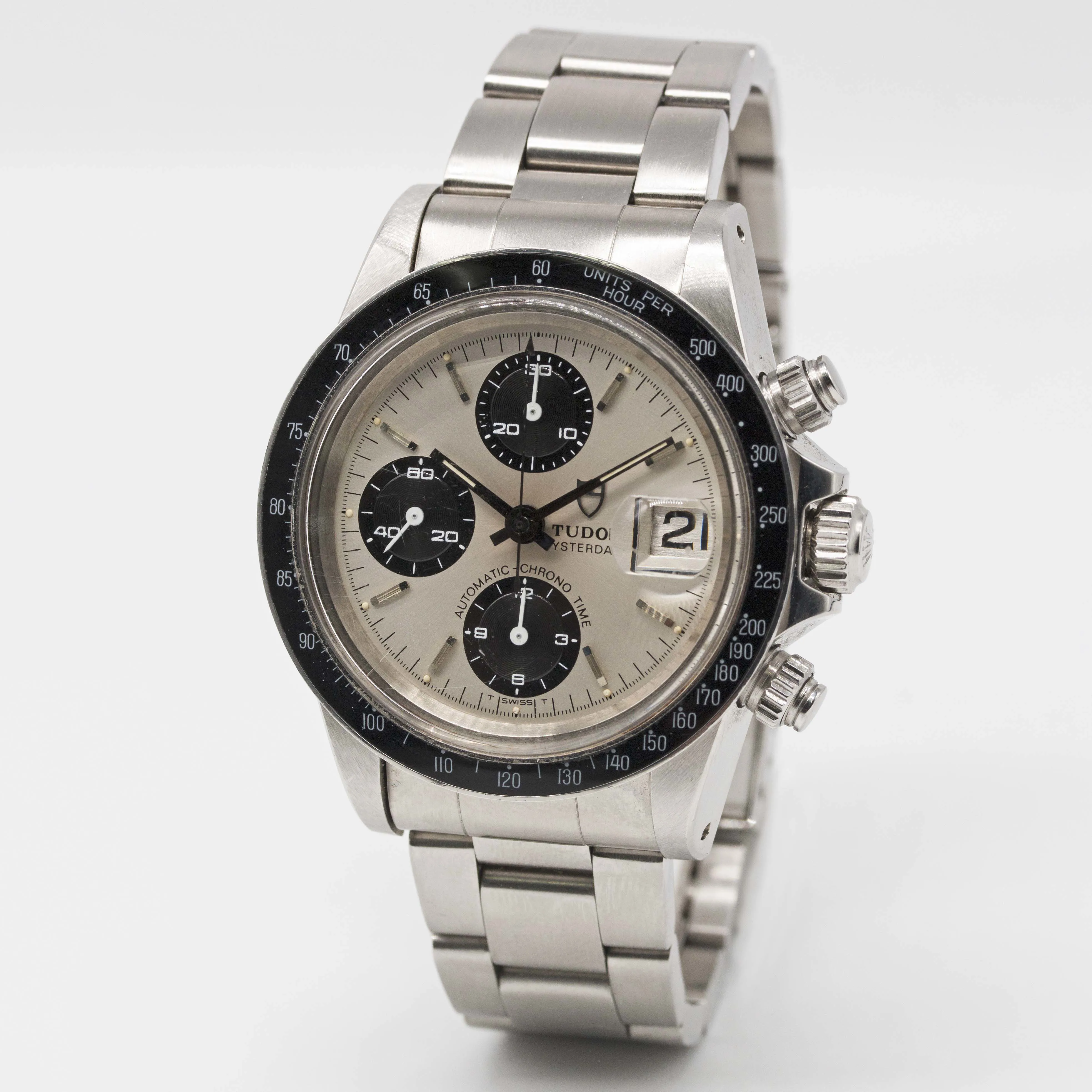 Tudor Big Block 94200 40mm Stainless steel Panda 5