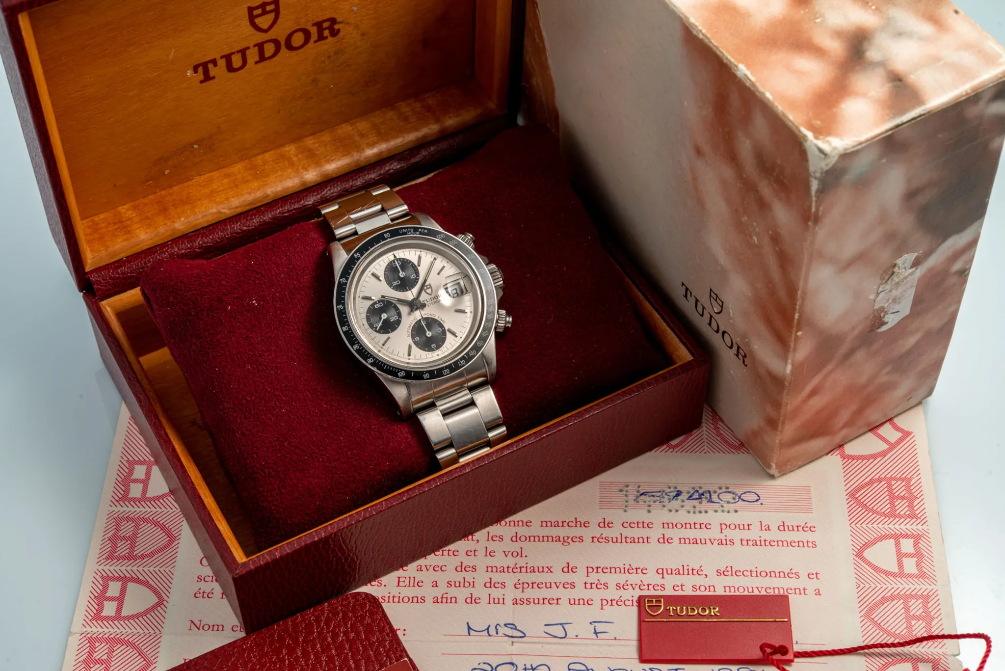 Tudor Big Block 94200 40mm Stainless steel Silver