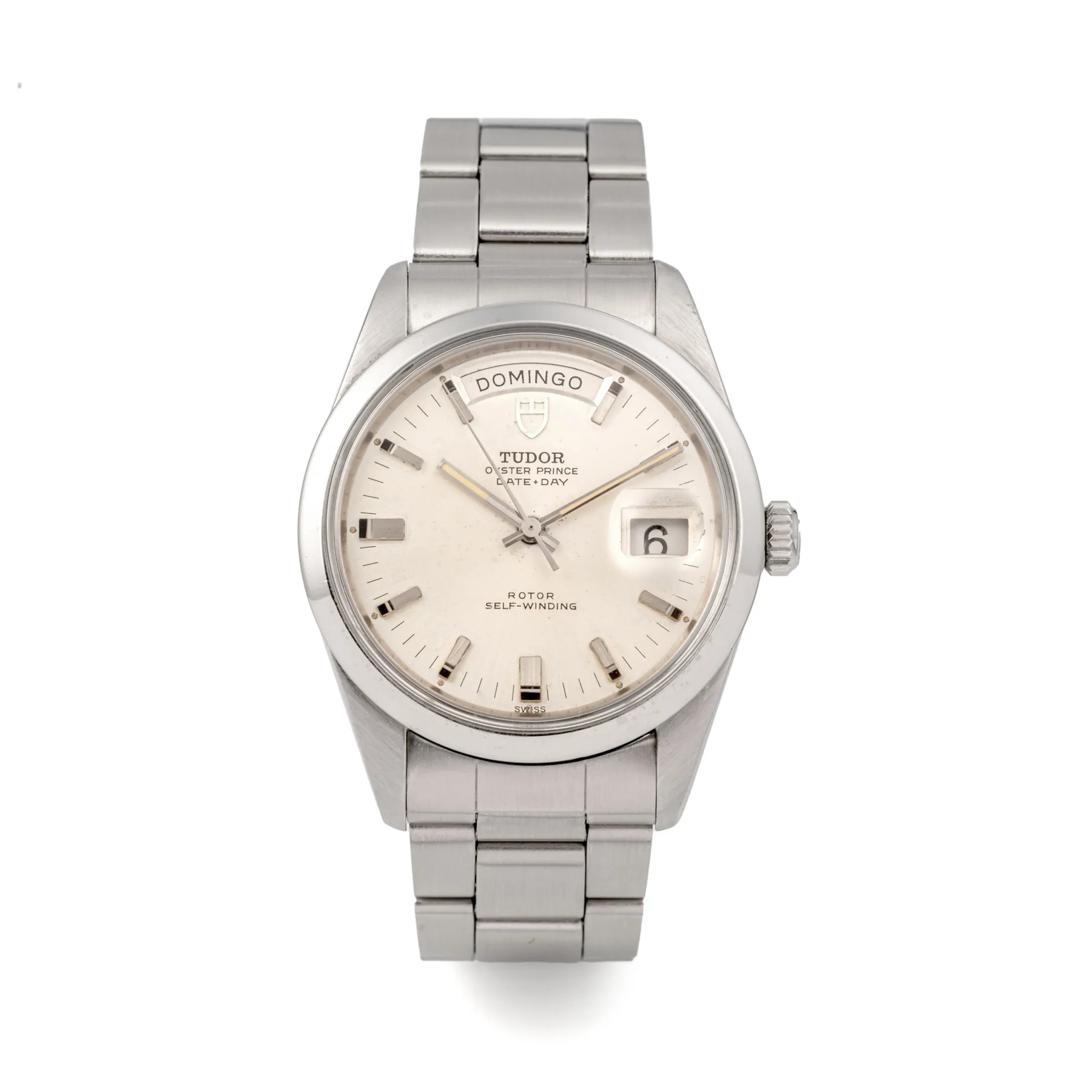 Tudor Prince 7017 37.5mm Stainless steel Salmon