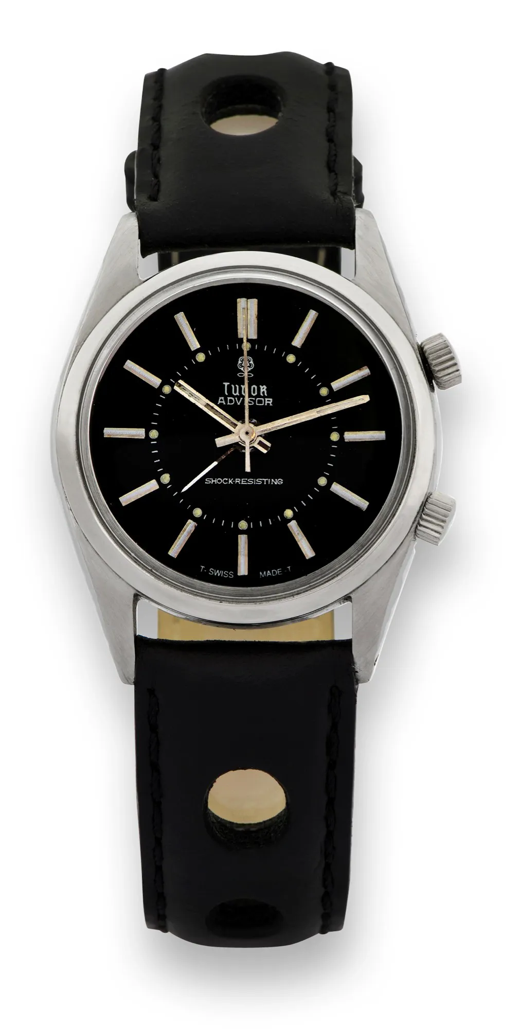 Tudor 7926 34mm Stainless steel Black