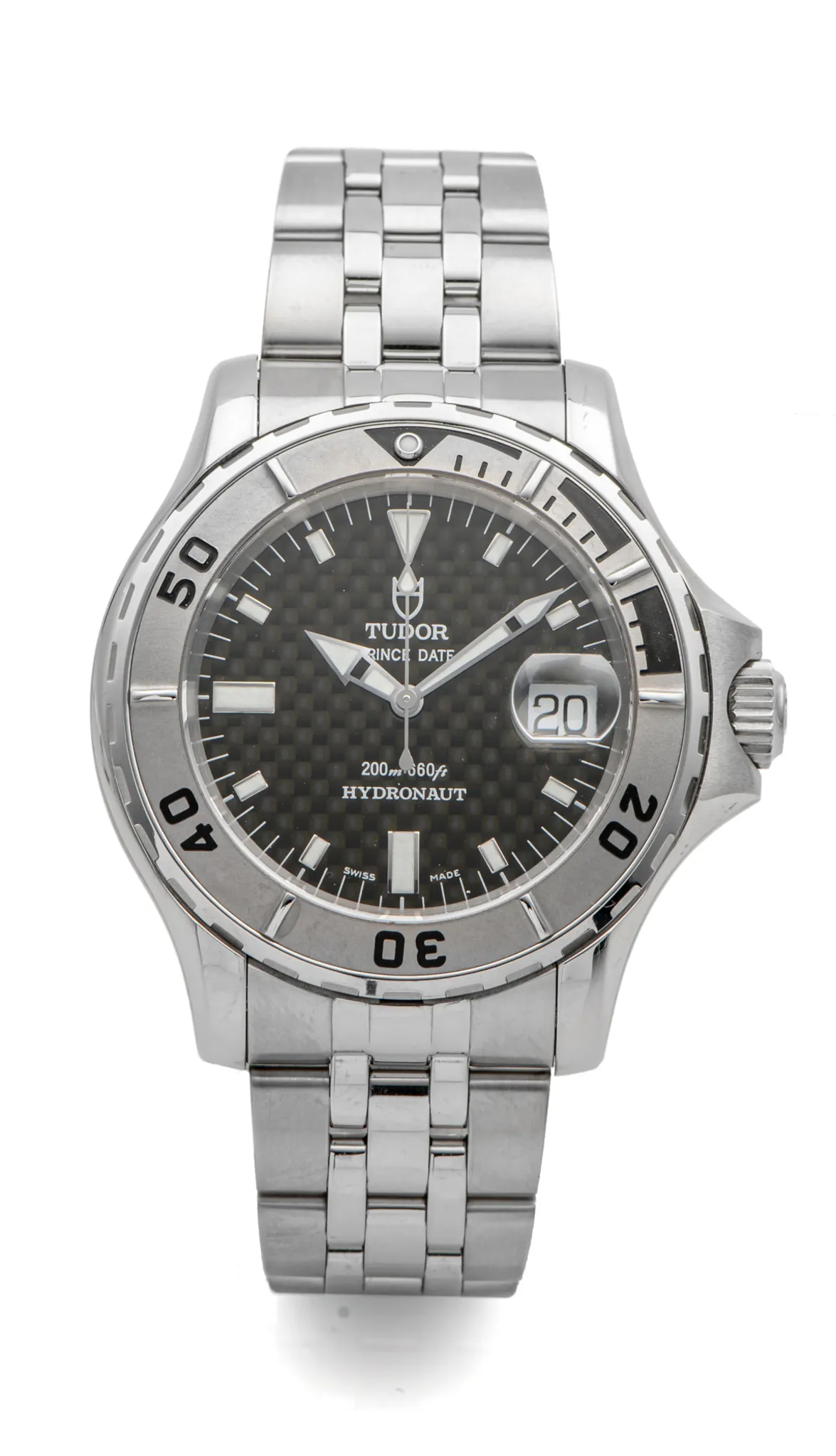 Tudor Hydronaut 89190 41mm Stainless steel Black