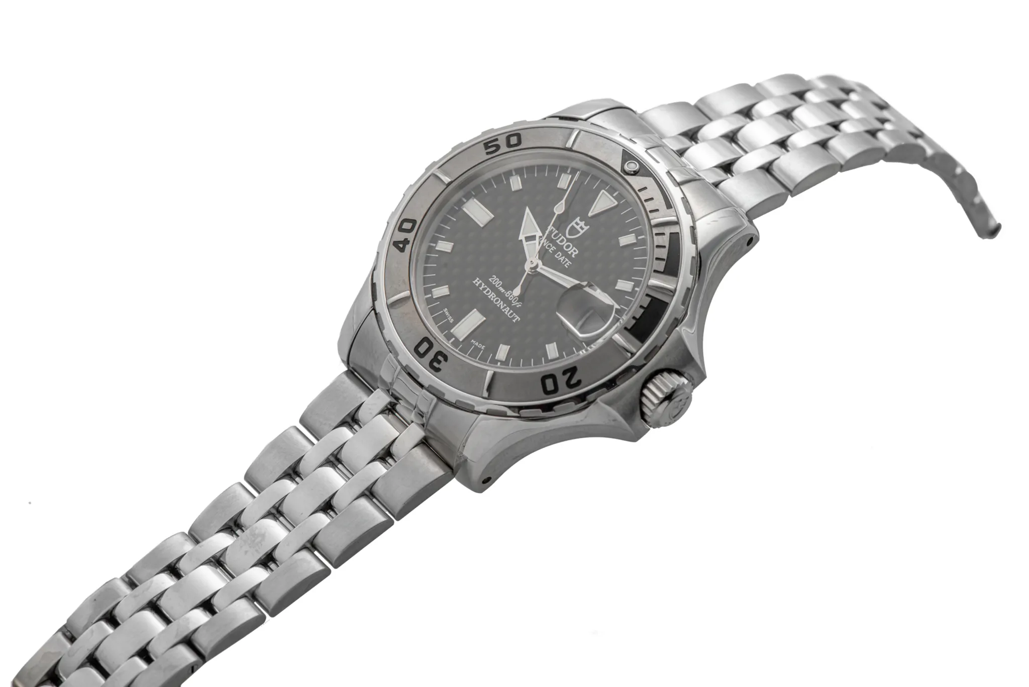 Tudor Hydronaut 89190 41mm Stainless steel Black 2