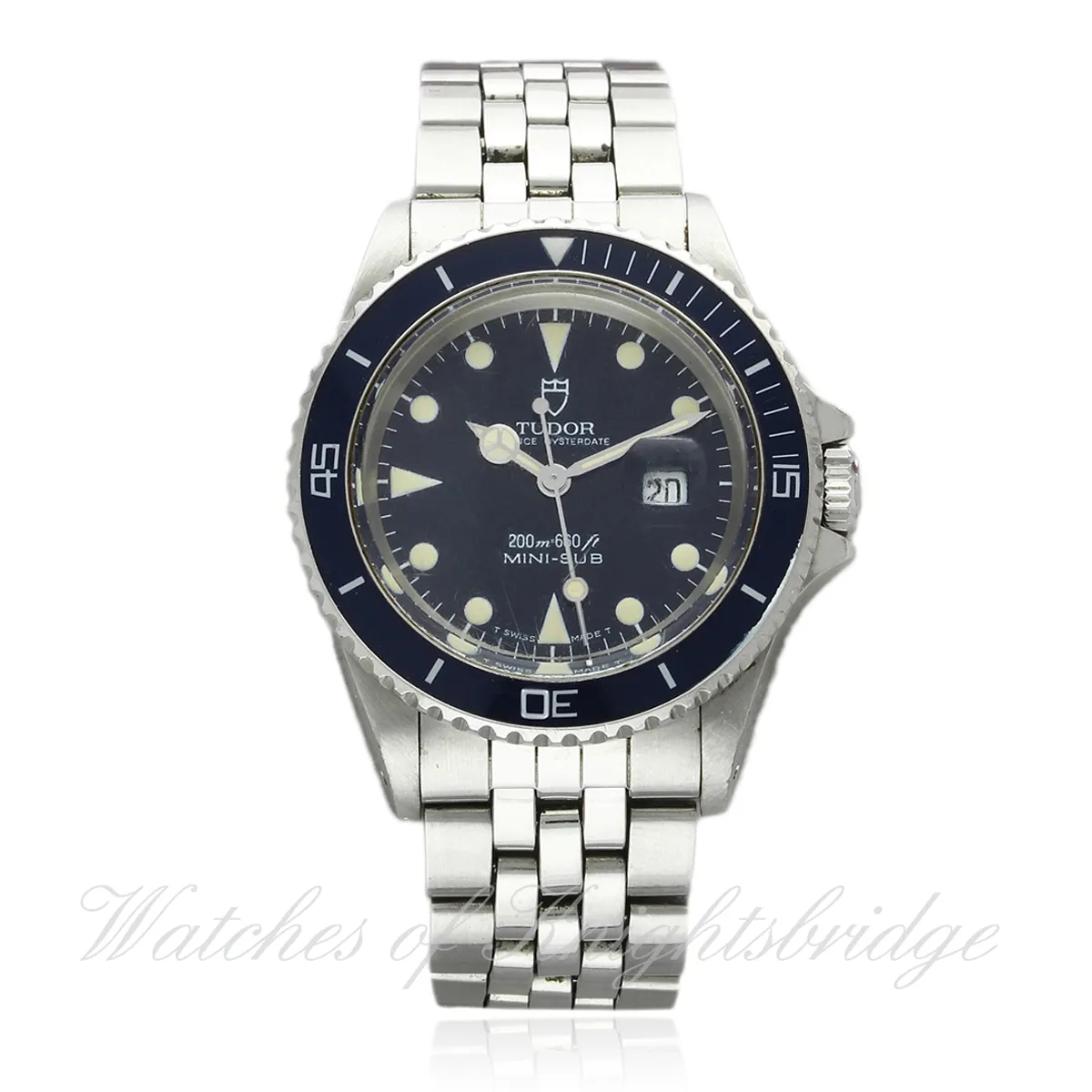 Tudor Submariner 73090 33mm Stainless steel Blue