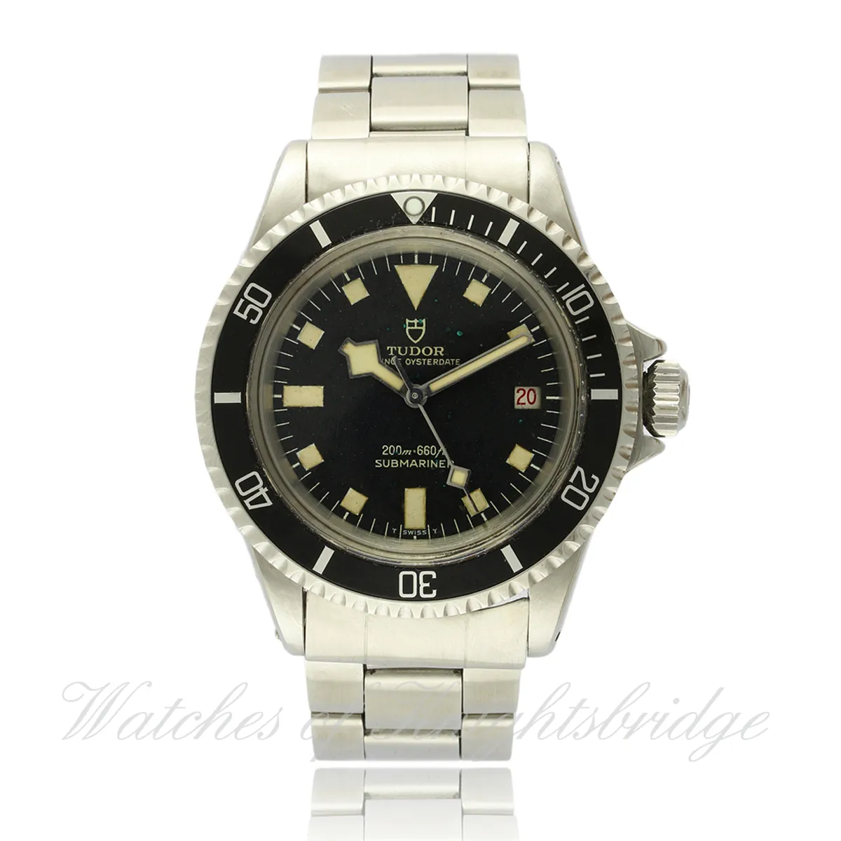 Tudor Submariner 7021/0 39.5mm Stainless steel Black