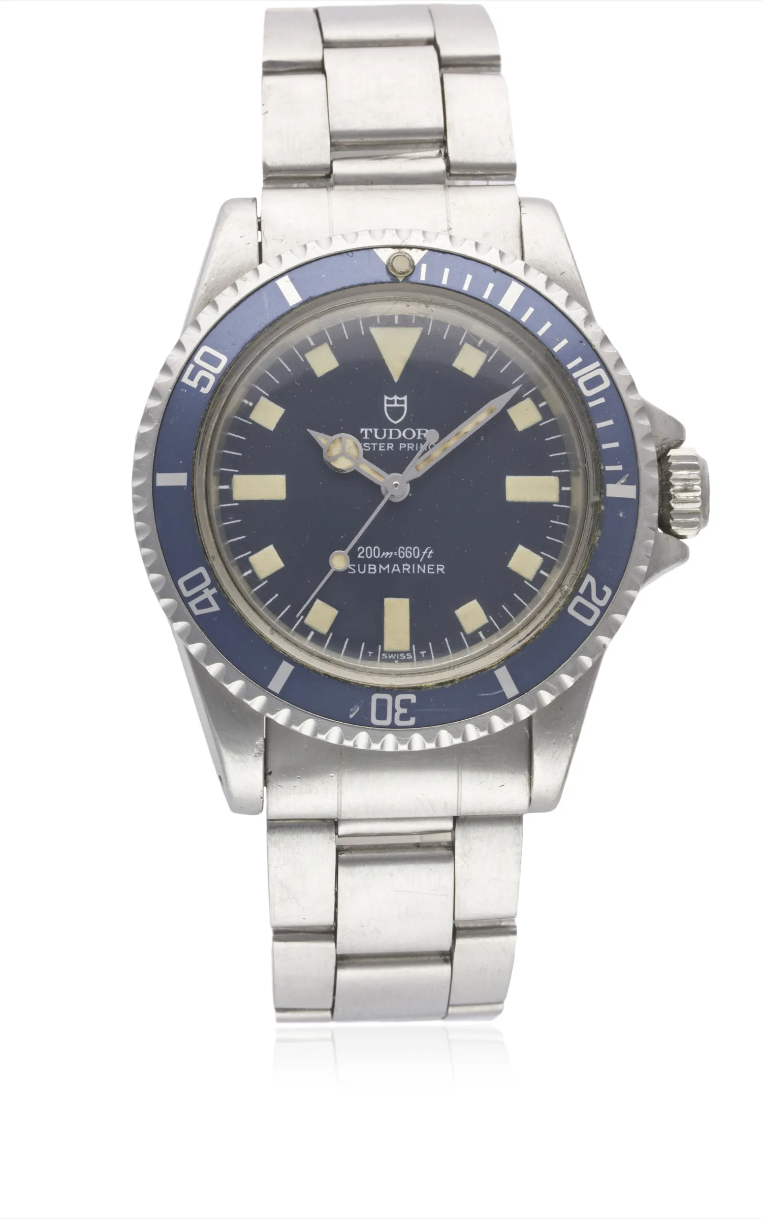 Tudor Oyster Prince Submariner "Snowflake" 94010 40mm Stainless steel Blue