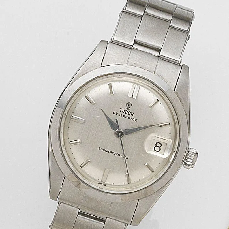 Tudor Oysterdate 7962 34mm Stainless steel Silver