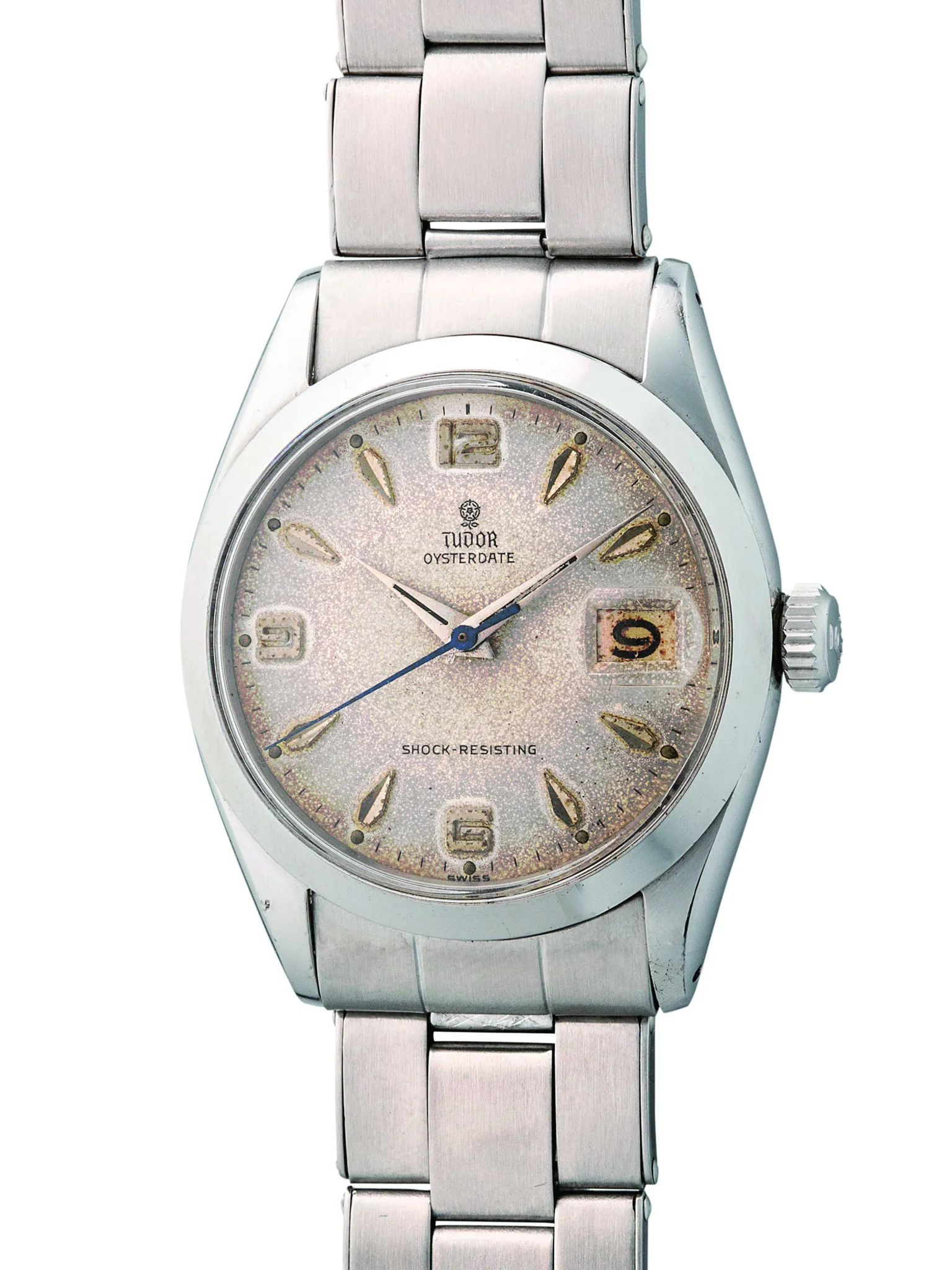 Tudor Oysterdate 7939 34mm Stainless steel Silver