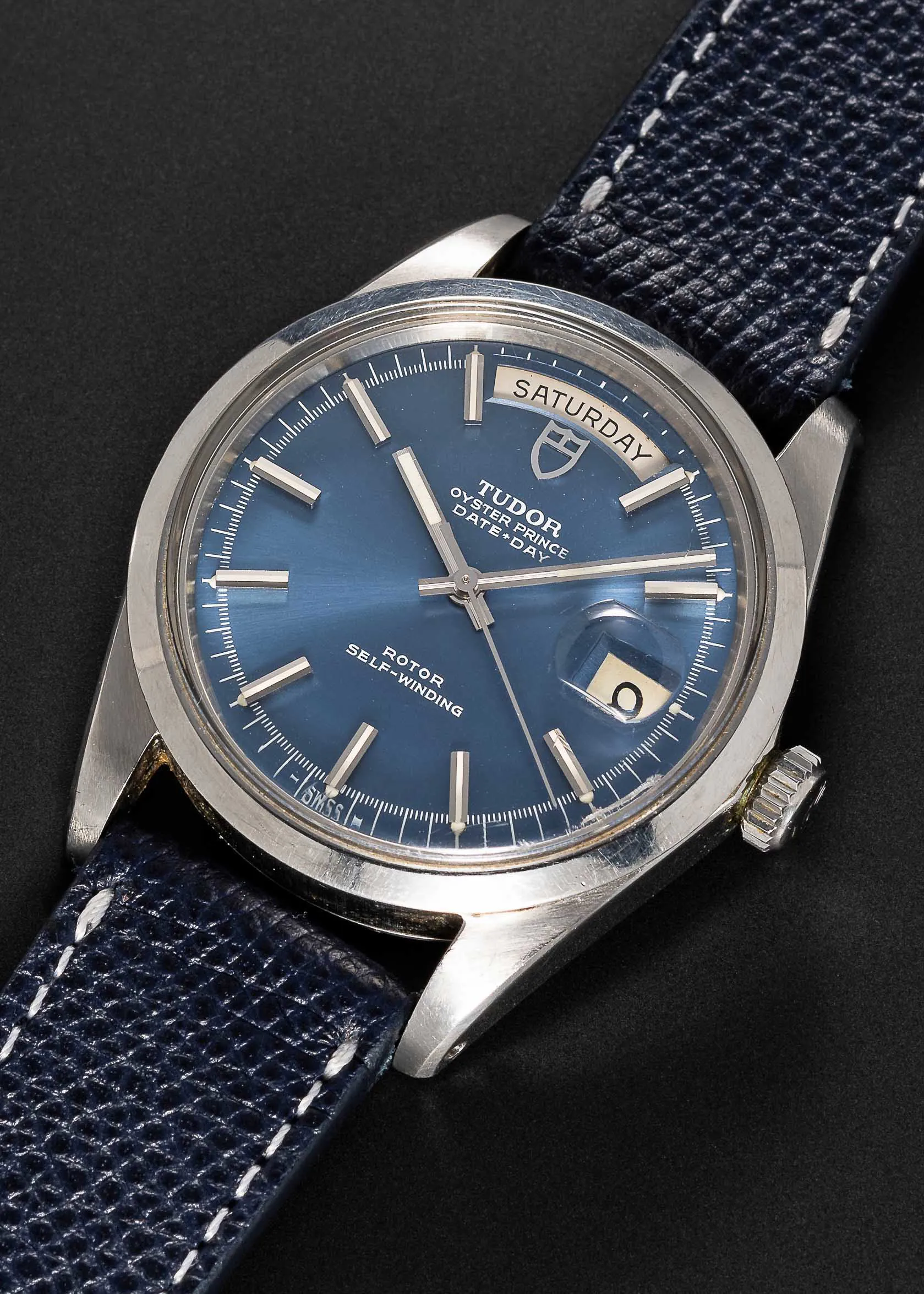 Tudor Prince 7017/0 38mm Stainless steel Blue