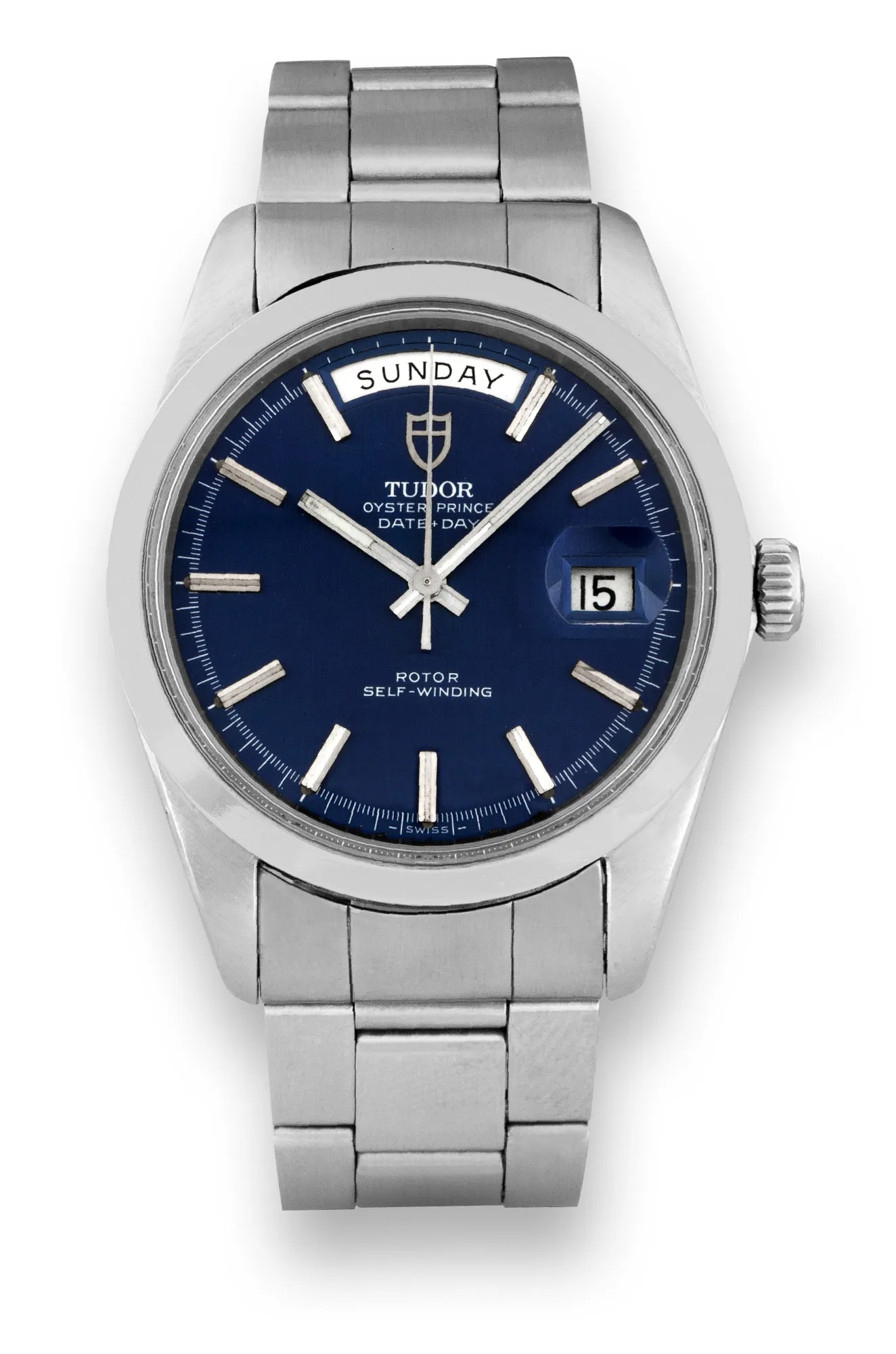 Tudor Prince 7017/0 38mm Stainless steel Blue