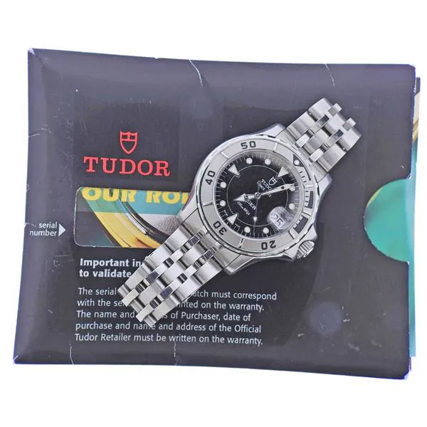 Tudor Prince Date 89190 41mm Stainless steel Black 3