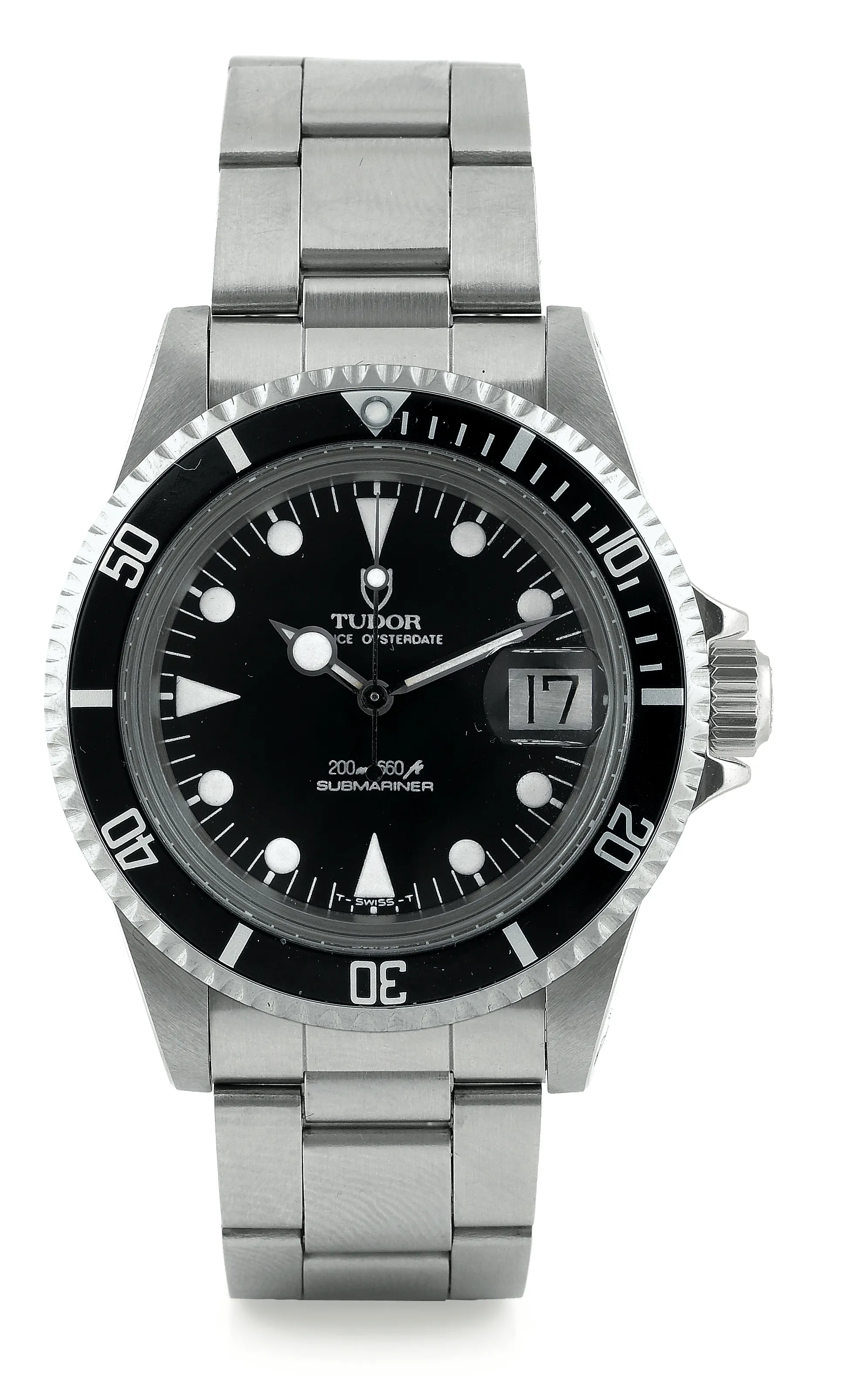 Tudor Prince Oysterdate 76100 40mm Stainless steel Black