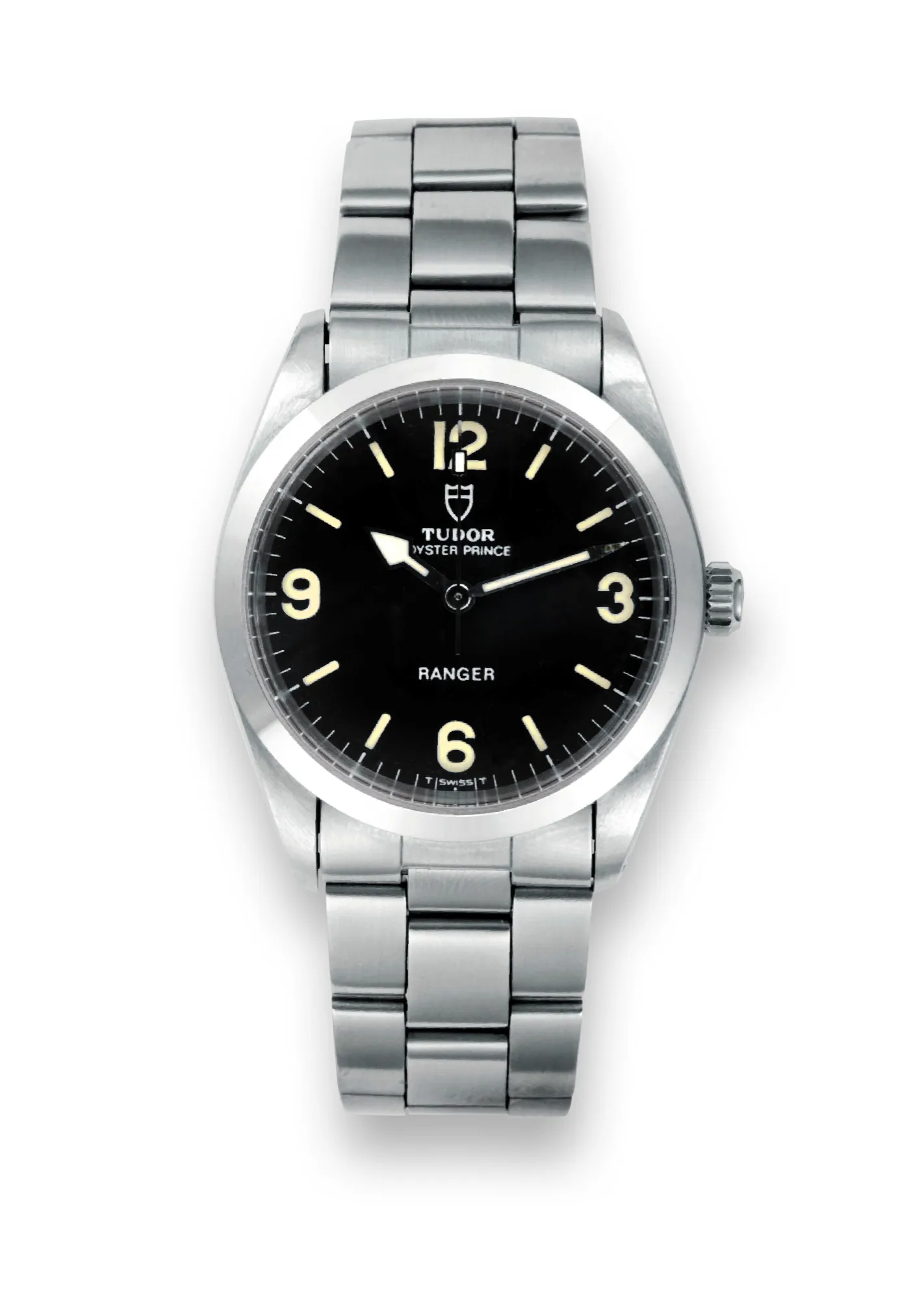 Tudor Prince Oysterdate 90220 39mm Stainless steel Matte black