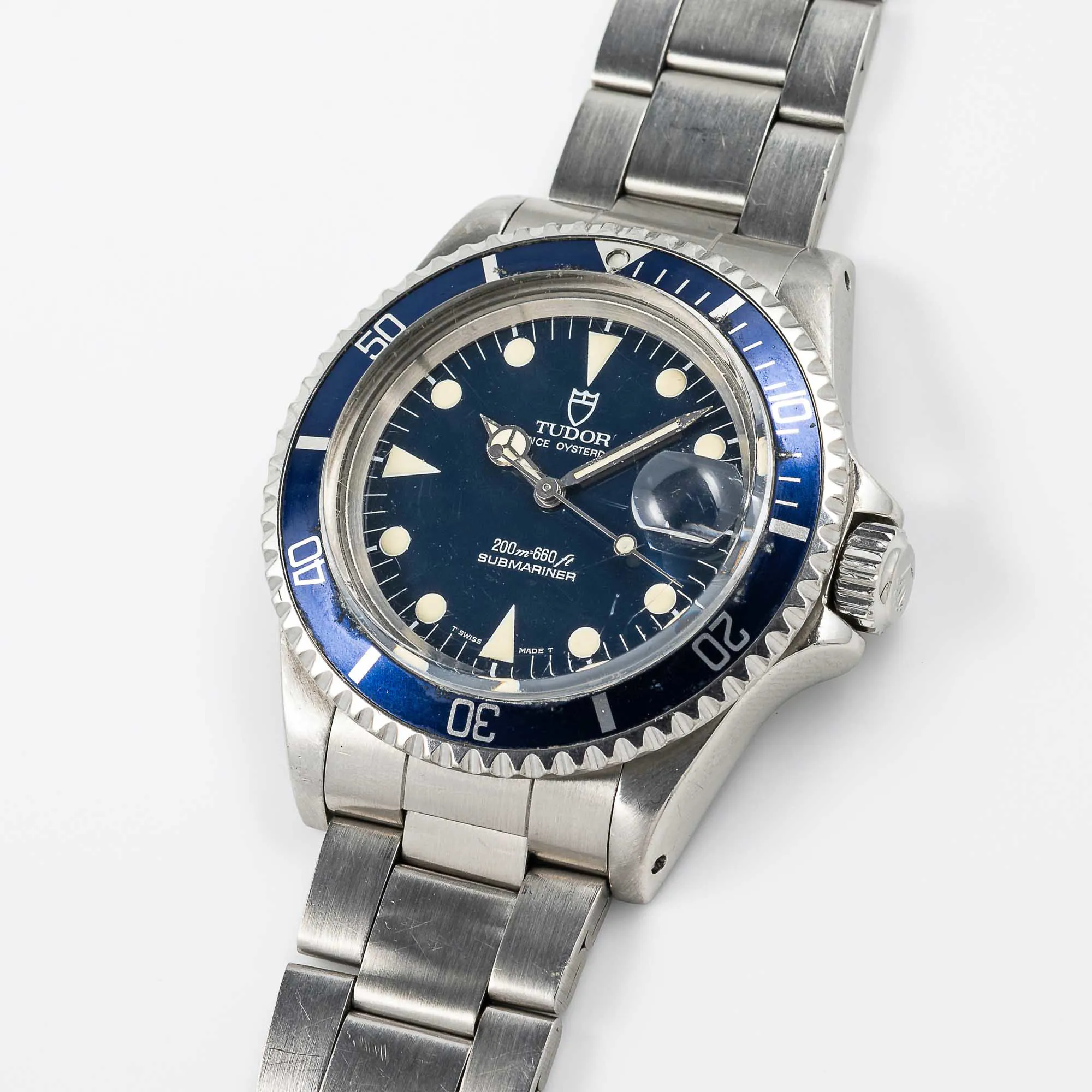 Tudor Submariner 79090 40mm Stainless steel Blue