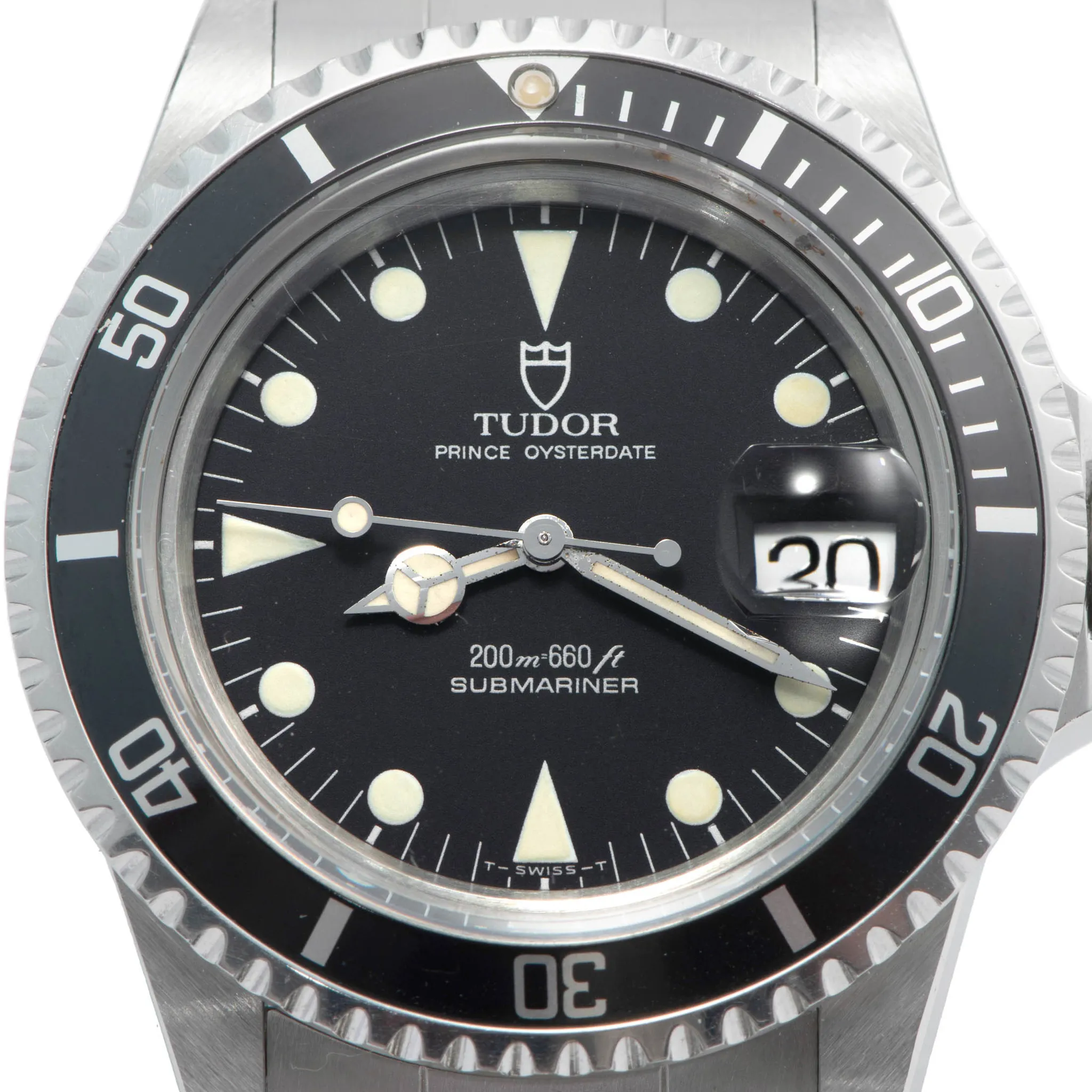 Tudor Submariner 79090 40mm Stainless steel Black