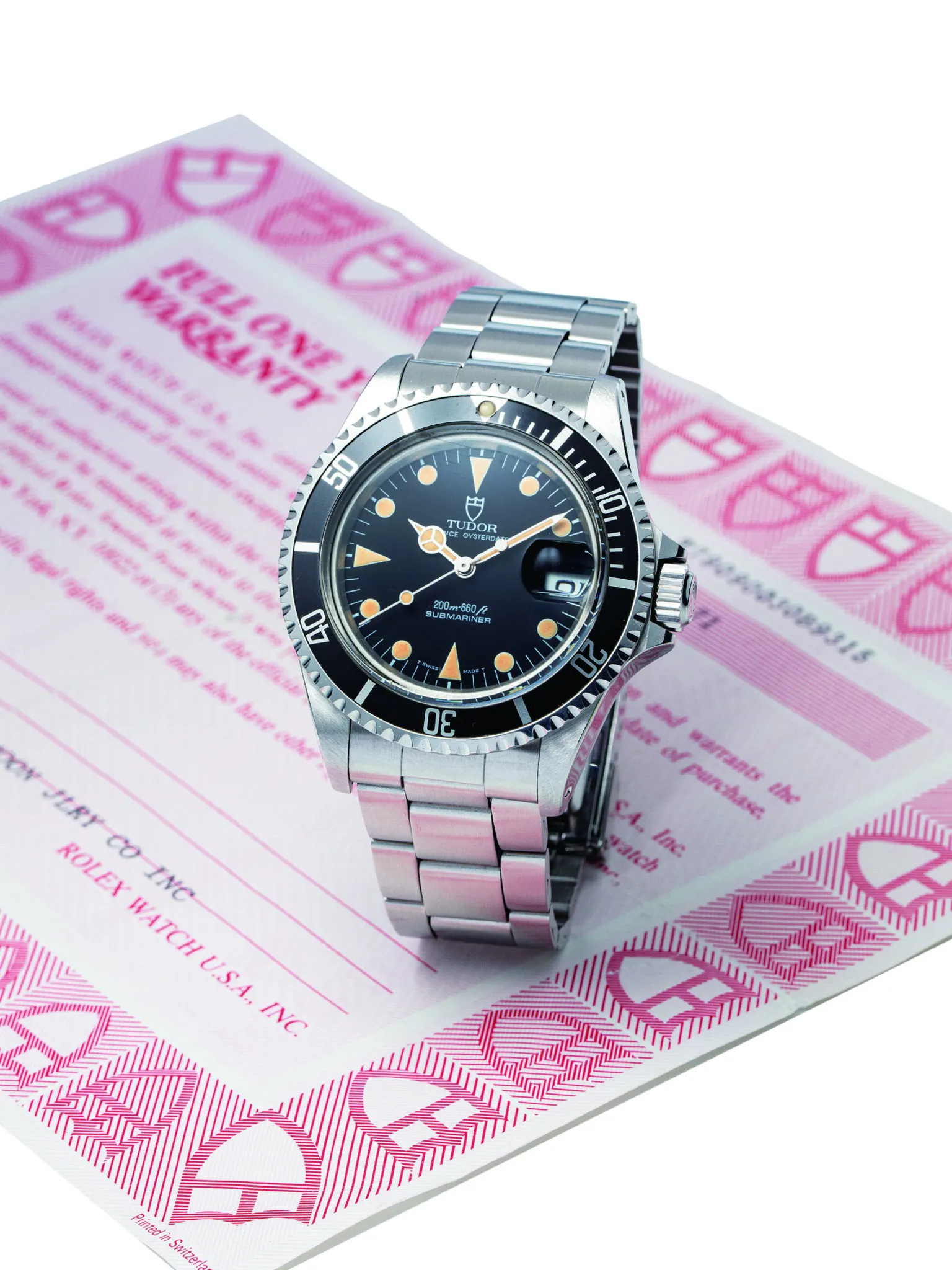 Tudor Submariner 79090 40mm Stainless steel Black 3