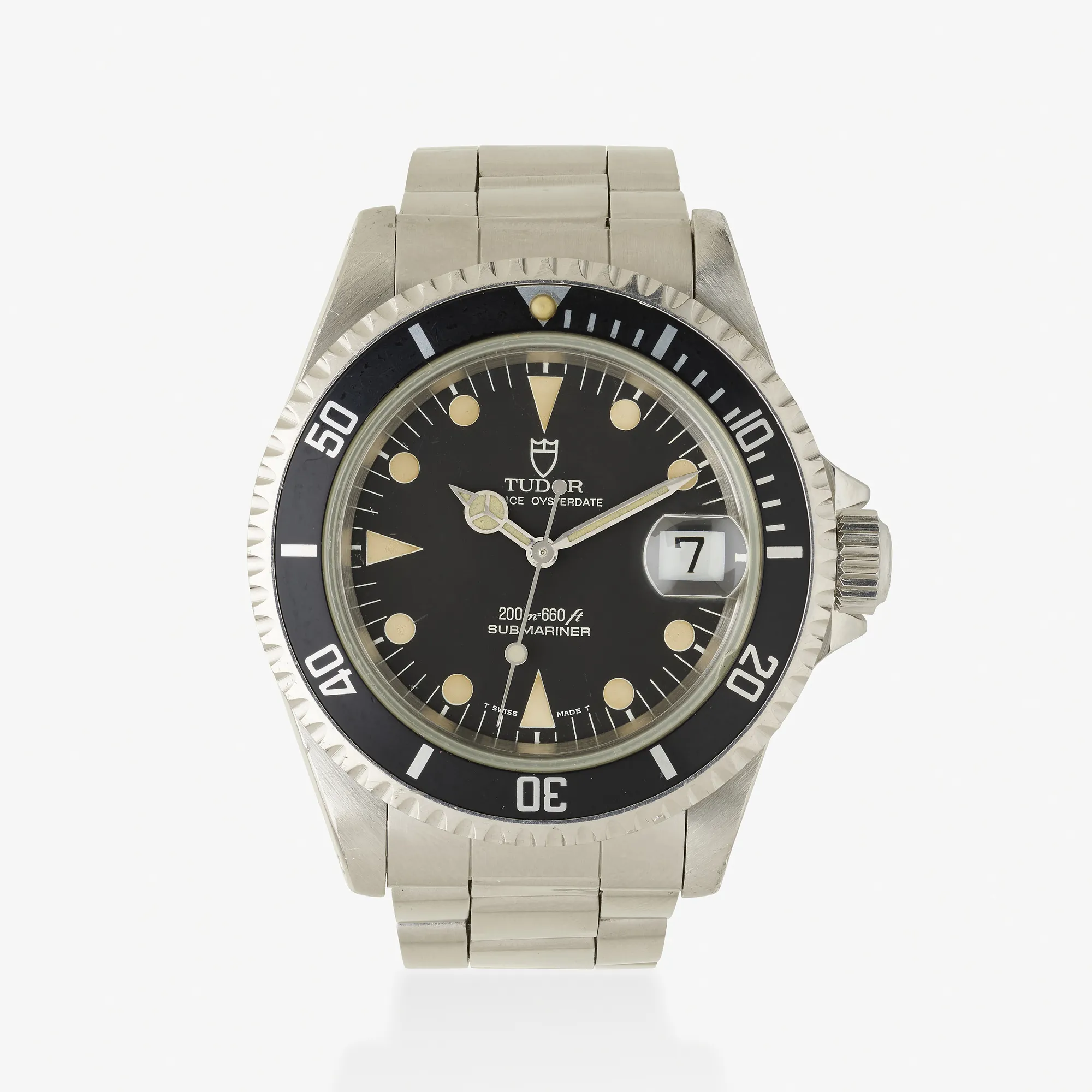 Tudor Submariner 79190 40mm Stainless steel Black