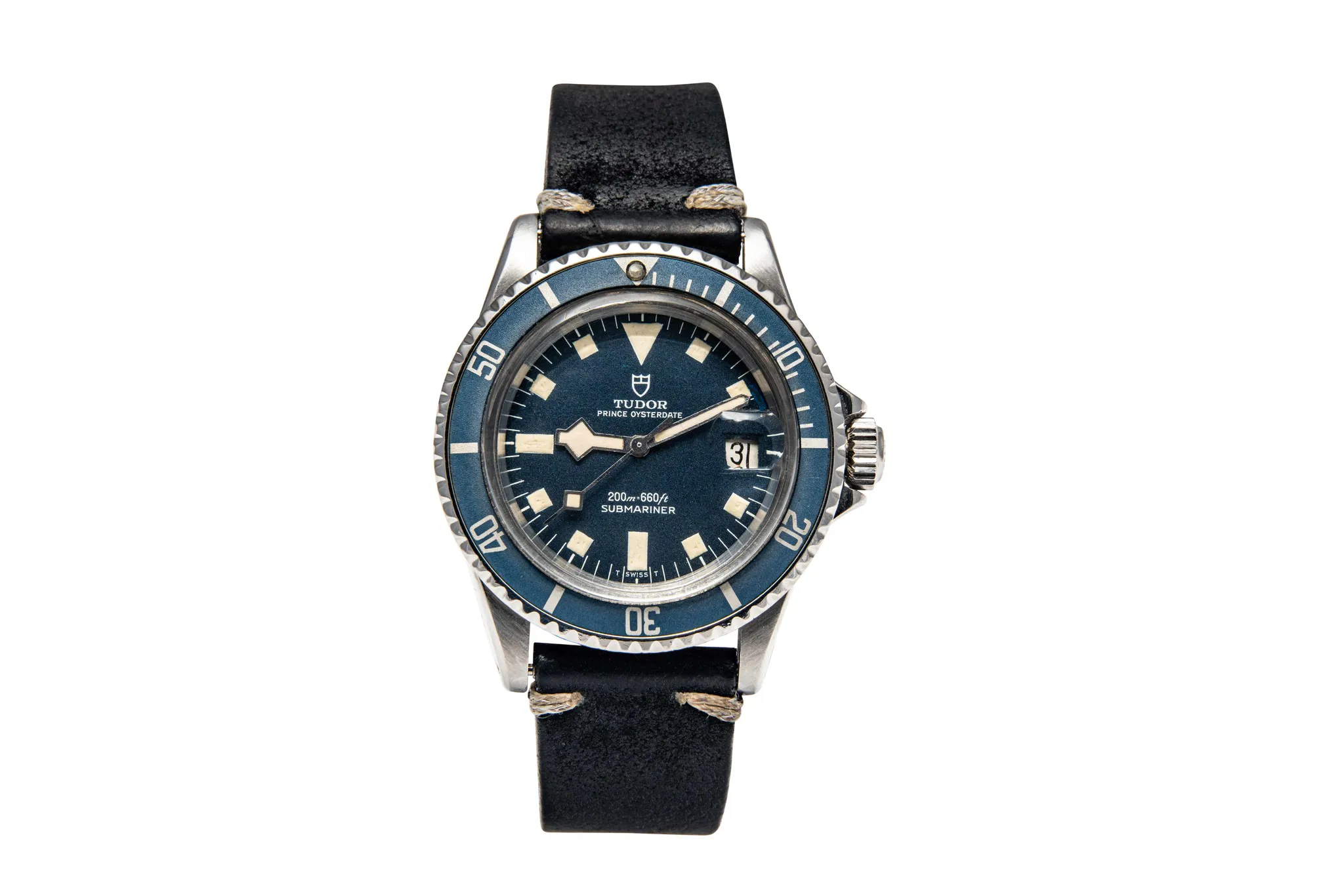 Tudor Submariner 7021/0 39mm Stainless steel Blue