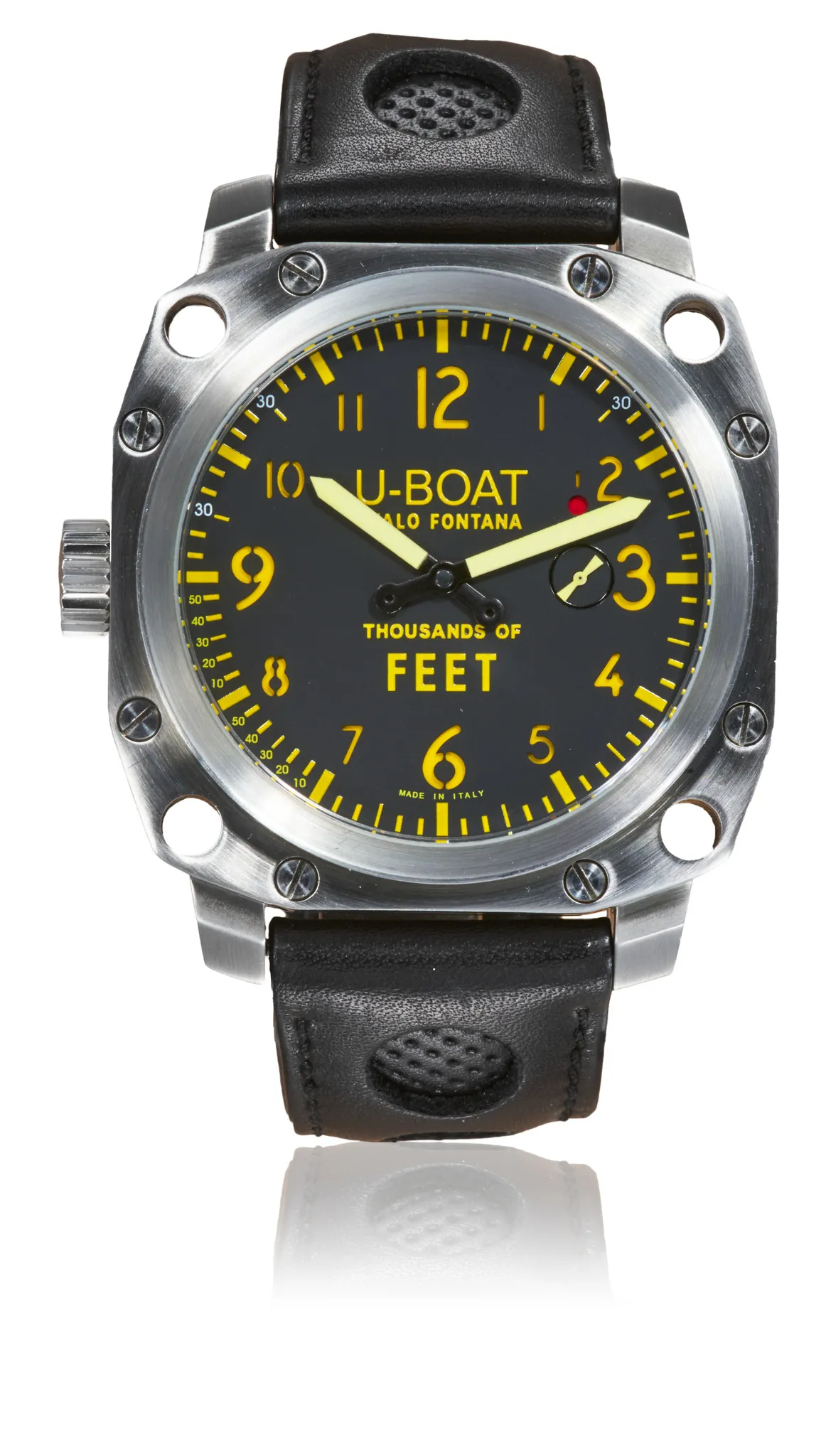 U-Boat Thousands of Feet DES-EC-REG 50mm Stainless steel Black