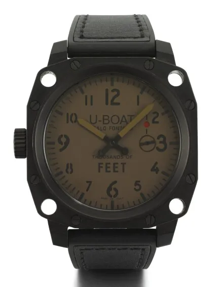 U-Boat Thousands of Feet 50mm Stainless steel Brown