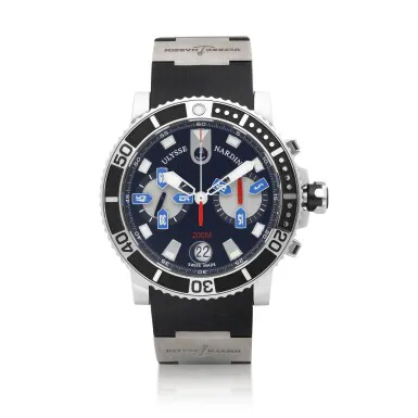 Ulysse Nardin Maxi Marine 8003-102 43mm Stainless steel Black