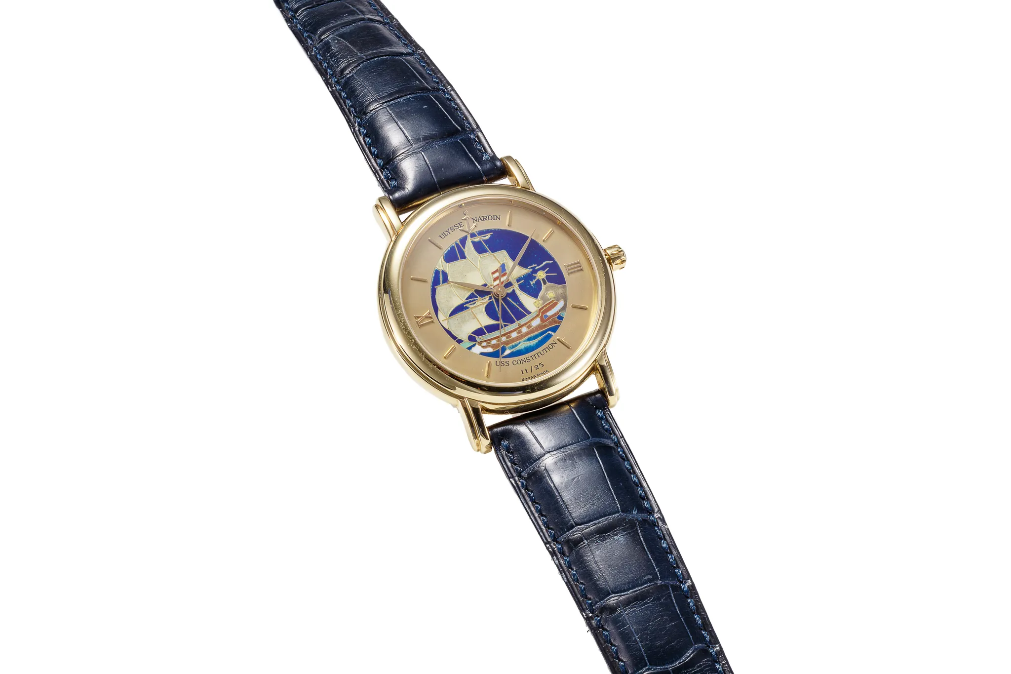 Ulysse Nardin San Marco 131-77-9 37mm Yellow gold Enamel